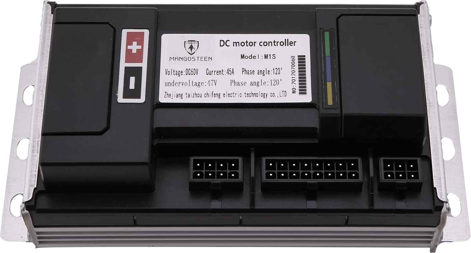 Steuergerät 60V / 2000 W - Passende Steuereinheit für das Modell SXT Grizzy Betriebsspannung: 60V DC Stromzufuhr: 45A Leistung: max. 2.700W Maße: 180 x 92 x 60 mm (Länge x Breite x Höhe) - von SXT-Scooters