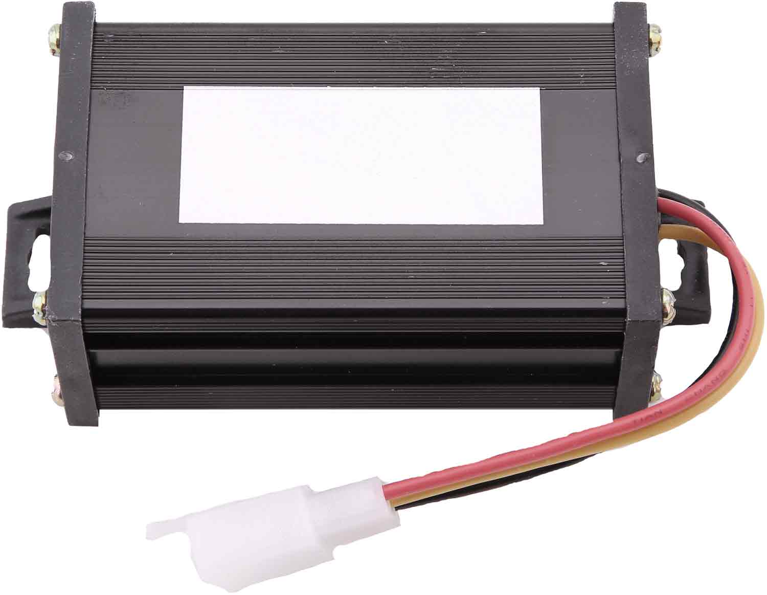 Spannungswandler 12V - Passender Spannungswandler für das Modell SXT Grizzy Konvertierung der Betriebsspannung von 60V auf 12V 3-polige Steckverbindung Maße: 110 x 50 x 36 mm (Länge x Breite x Höhe) - von SXT-Scooters