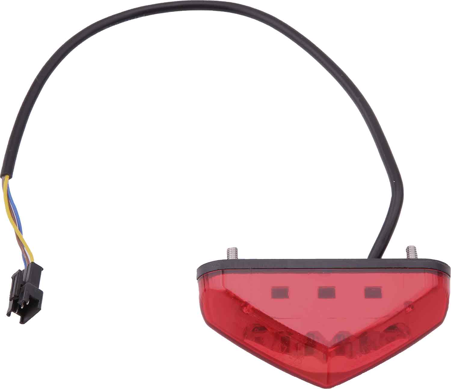 Rücklicht - Passendes LED-Rücklicht für das Modell SXT Grizzy Ausgangsspannung: 12V Ausgangsleistung: 0,3W 3-polige Steckverbindung Maße (ohne Kabel): 85 x 23 x 40 mm (Länge x Breite x Tiefe) Kabellänge: 320 mm - von SXT-Scooters