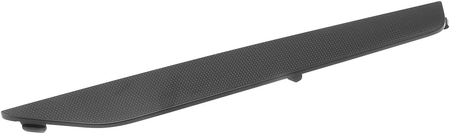 Seitliche Abdeckung Lenkergehäuse - Seitliche Abdeckung für das Lenkergehäuse Für das Modell SXT Yadea G5 geeignet Rechte und linke Seite separat bestellbar Material: Kunststoff Farbton: Schwarz Maße: 317 x 38 x 15 mm (Länge x Breite x Tiefe) - von SXT-Sc