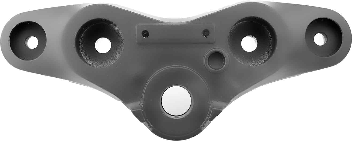 Halterung für Stoßdämpfer - Passende Halterung für die vorderen Stoßdämpfer Kompatibel mit dem Modell SXT Grizzy Material: Aluminium Farbton: Schwarz Maße: 280 x 100 x 95 mm (Länge x Breite x Höhe) - von SXT-Scooters