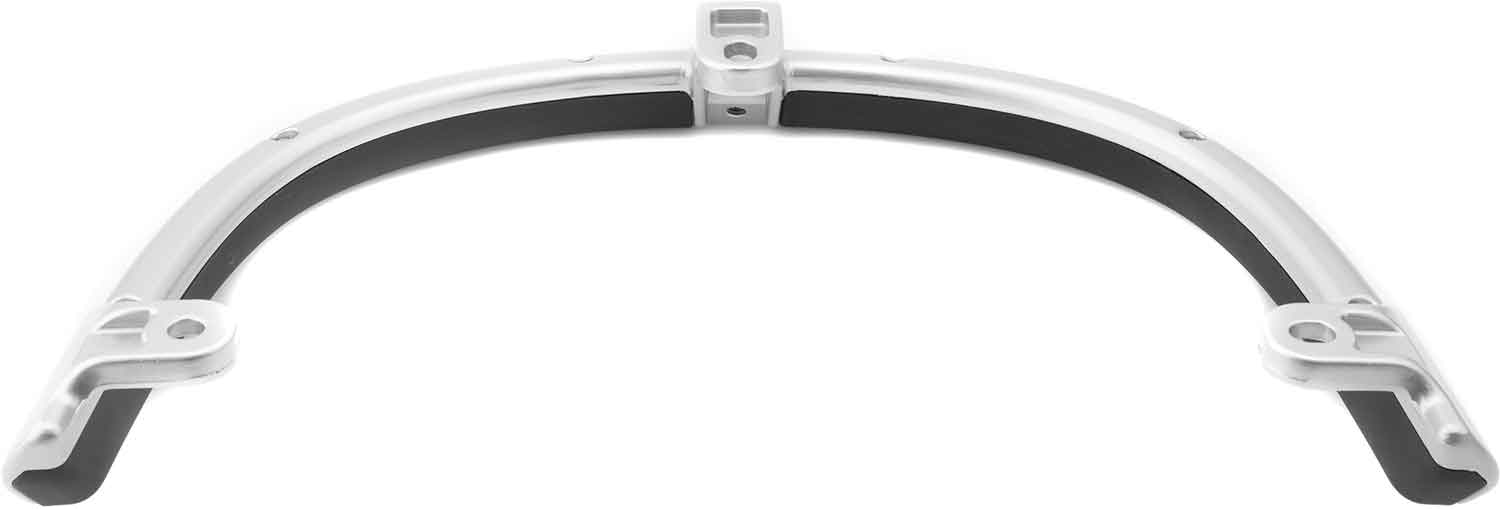 Haltegriff - Passender Haltegriff zur Rückenlehne für das Modell SXT Yadea G5 Material: Aluminium Farbe: Silber / Schwarz Maße: 280 x 400 x 68 mm (Länge x Breite x Höhe) - von SXT-Scooters