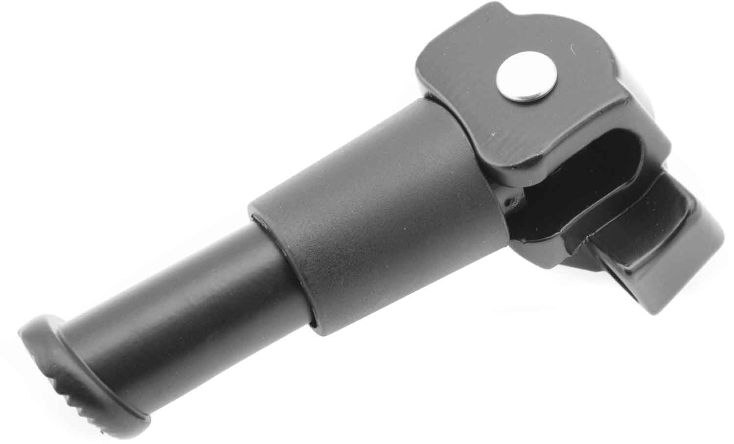 Seitenständer - Passender Seitenständer für das Modell Scotex H10 Material: Aluminium Farbton: Schwarz Maße: 100 x 42 x 38 mm (Länge x Breite x Tiefe) - von SXT-Scooters