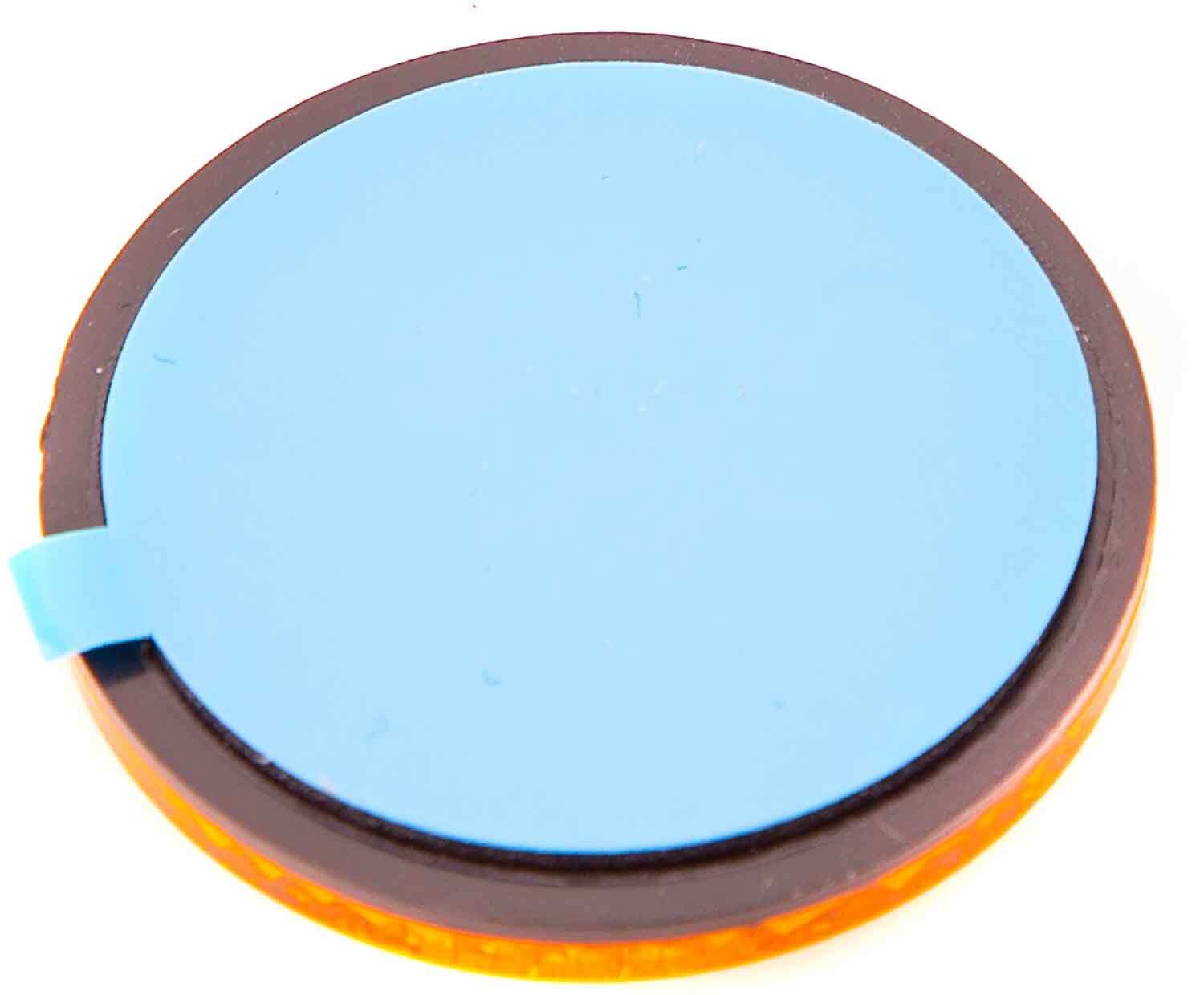 Seitenreflektor - Passender Seitenreflektor für das Modell Scotex H10 Selbstklebend für leichtes Anbringen Material: Kunststoff Farbton: Orange Durchmesser: Ø 40 mm - von SXT-Scooters