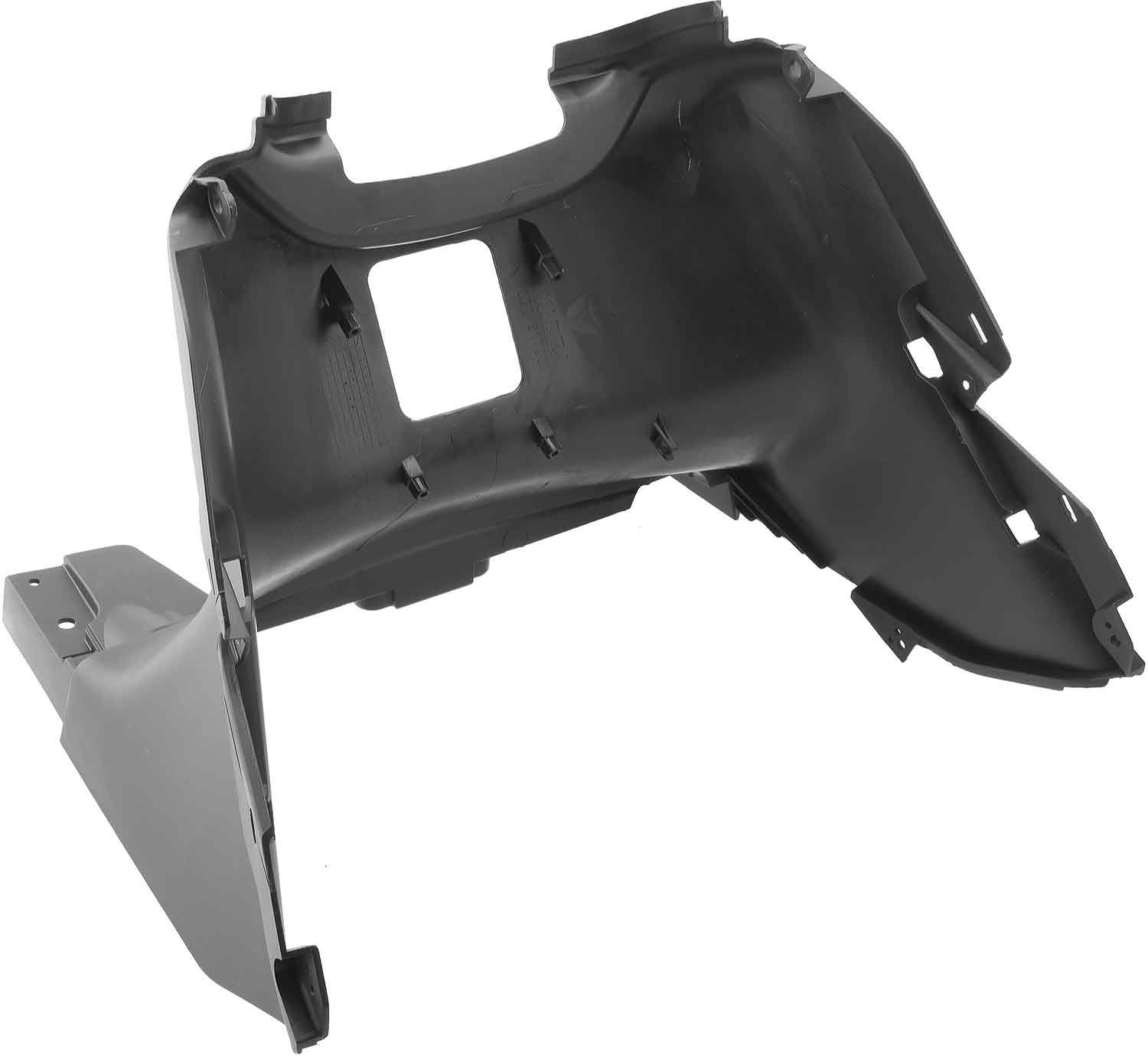 Verkleidung Sitzfach - Passende Außenverkleidung zum Sitzfach für das Modell SXT Yadea G5 Material: Kunststoff Farbton: Schwarz Maße: 400 x 455 x 350 mm (Länge x Breite x Höhe) - von SXT-Scooters