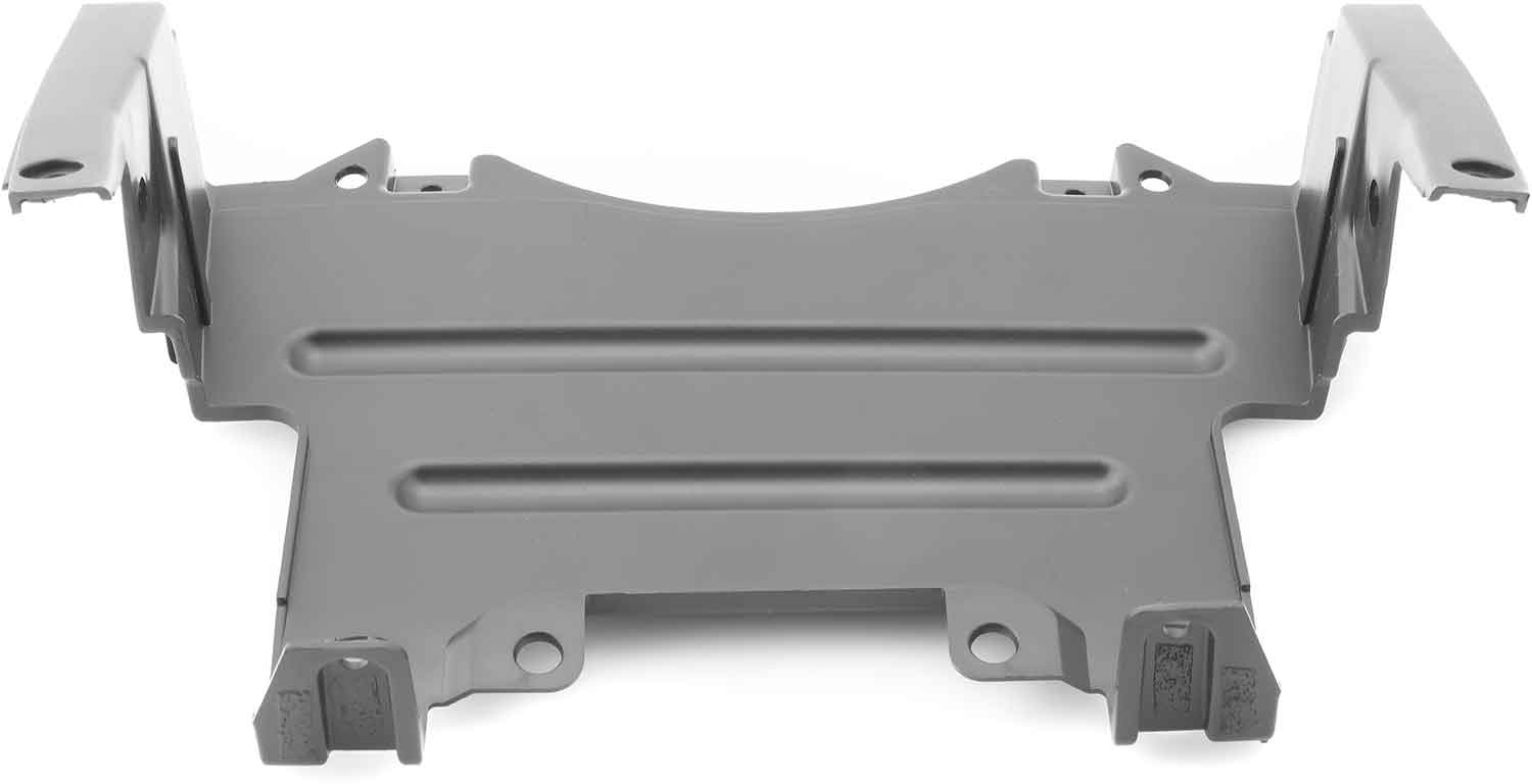 Verbindungselement - Passendes Verbindungsstück zwischen Unterboden (Artikel-Nr.: SP1301) und dem hinteren Innenkotflügel (Artikel-Nr.: SP1337) Kompatibel mit dem Modell SXT Yadea G5 Material: Kunststoff Farbton: Schwarz Maße: 240 x 350 x 135 mm (Länge x