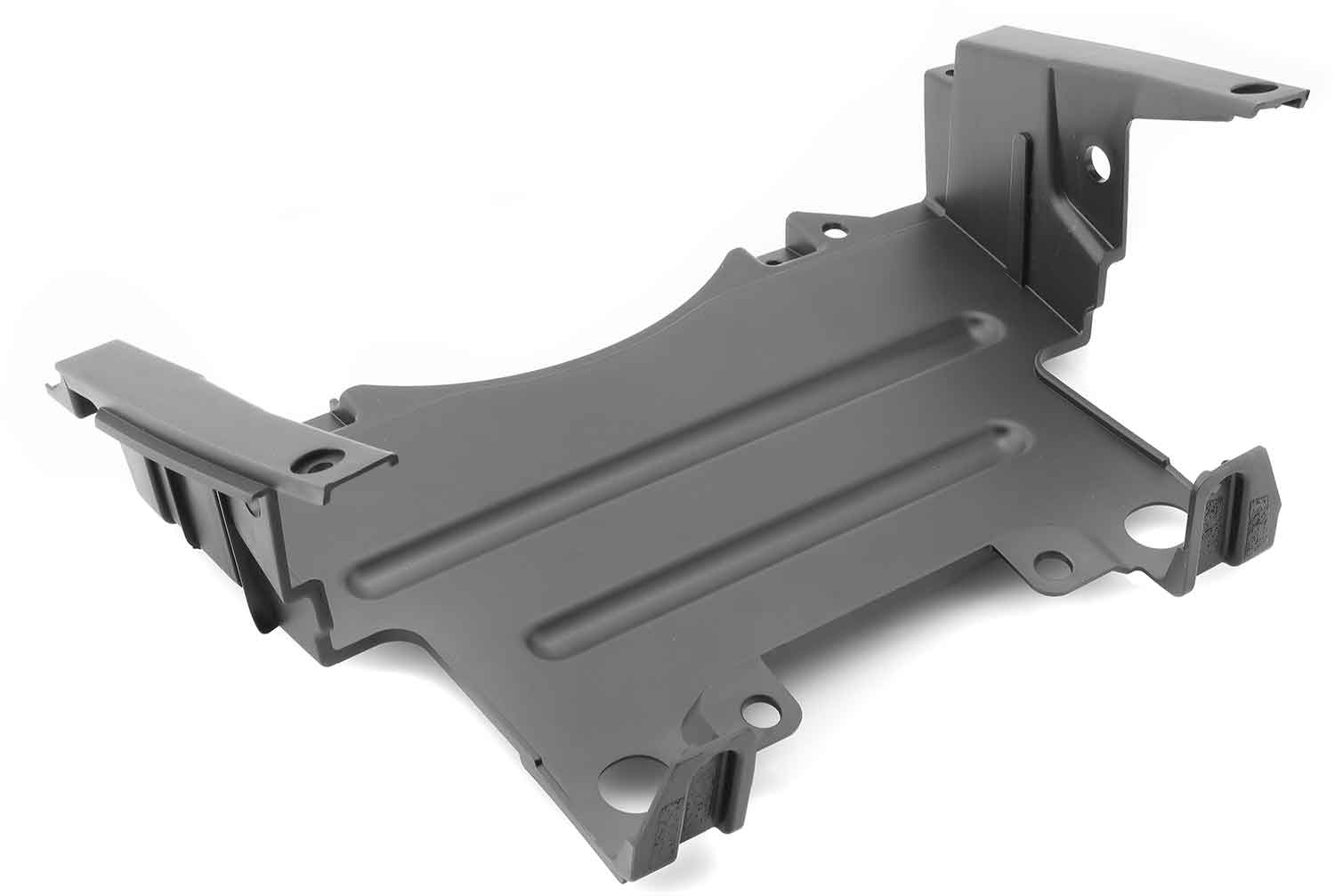 Verbindungselement - Passendes Verbindungsstück zwischen Unterboden (Artikel-Nr.: SP1301) und dem hinteren Innenkotflügel (Artikel-Nr.: SP1337) Kompatibel mit dem Modell SXT Yadea G5 Material: Kunststoff Farbton: Schwarz Maße: 240 x 350 x 135 mm (Länge x