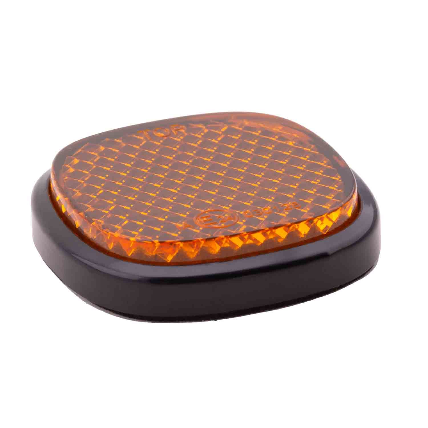 Seitenreflektor - Passender Seitenreflektor für das Modell SXT TITO Für die linke und rechte Seite geeignet Maße: 34 x 34 x 8 mm (Länge x Breite x Dicke) - von SXT-Scooters
