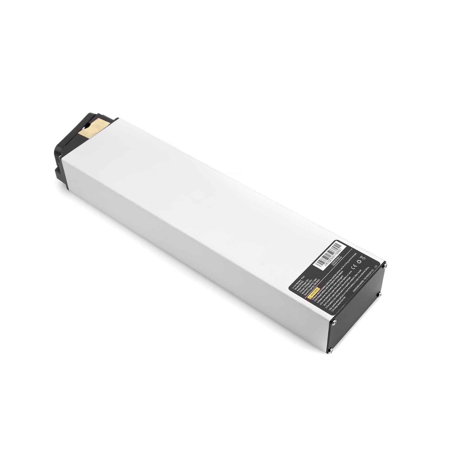 Li-Akku 36V / 7,8Ah - Passender Lithium Akku für das Modell SXT Velox MAX Spannung: 36V Kapazität: 7,8Ah (280,8Wh) Hochwertiges Aluminiumgehäuse Maße: 352 x 80 x 48 mm (Länge x Breite x Höhe) - von SXT-Scooters