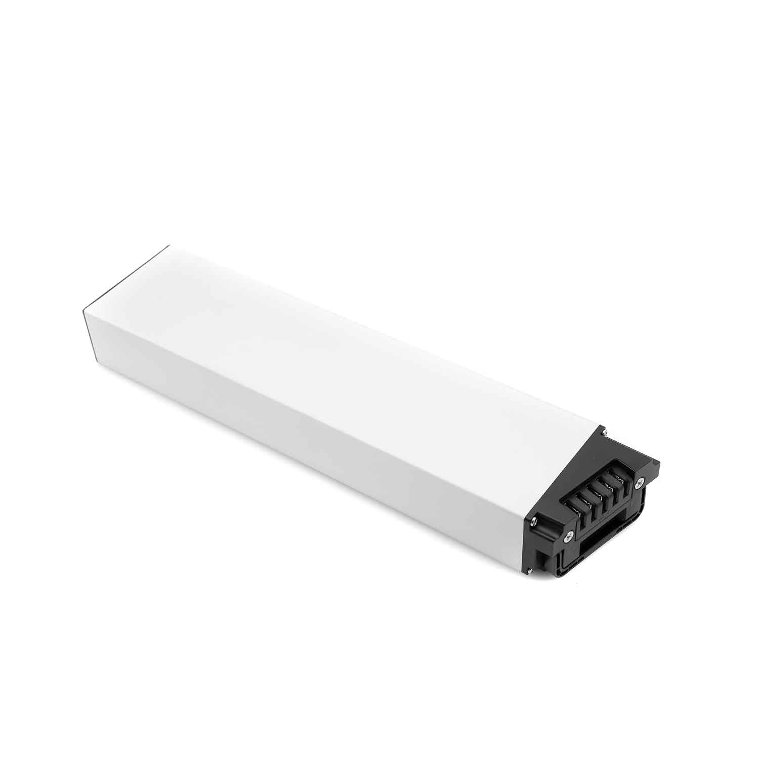 Li-Akku 36V / 7,8Ah - Passender Lithium Akku für das Modell SXT Velox MAX Spannung: 36V Kapazität: 7,8Ah (280,8Wh) Hochwertiges Aluminiumgehäuse Maße: 352 x 80 x 48 mm (Länge x Breite x Höhe) - von SXT-Scooters