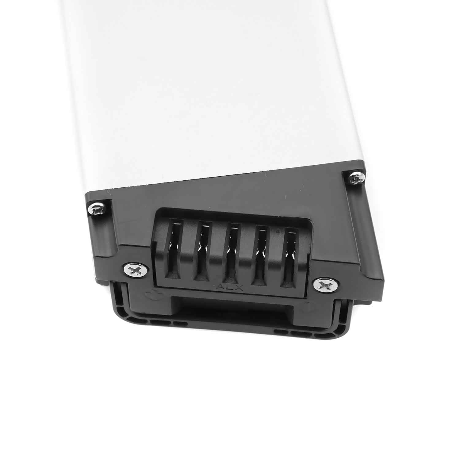 Li-Akku 36V / 7,8Ah - Passender Lithium Akku für das Modell SXT Velox MAX Spannung: 36V Kapazität: 7,8Ah (280,8Wh) Hochwertiges Aluminiumgehäuse Maße: 352 x 80 x 48 mm (Länge x Breite x Höhe) - von SXT-Scooters