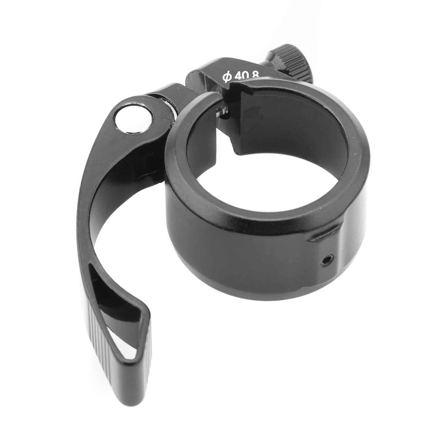 Sattelklemme - Passende Sattelklemme für die Modelle SXT Velox und SXT Velox MAX Farbe: Schwarz Durchmesser: 40,8mm - von SXT-Scooters