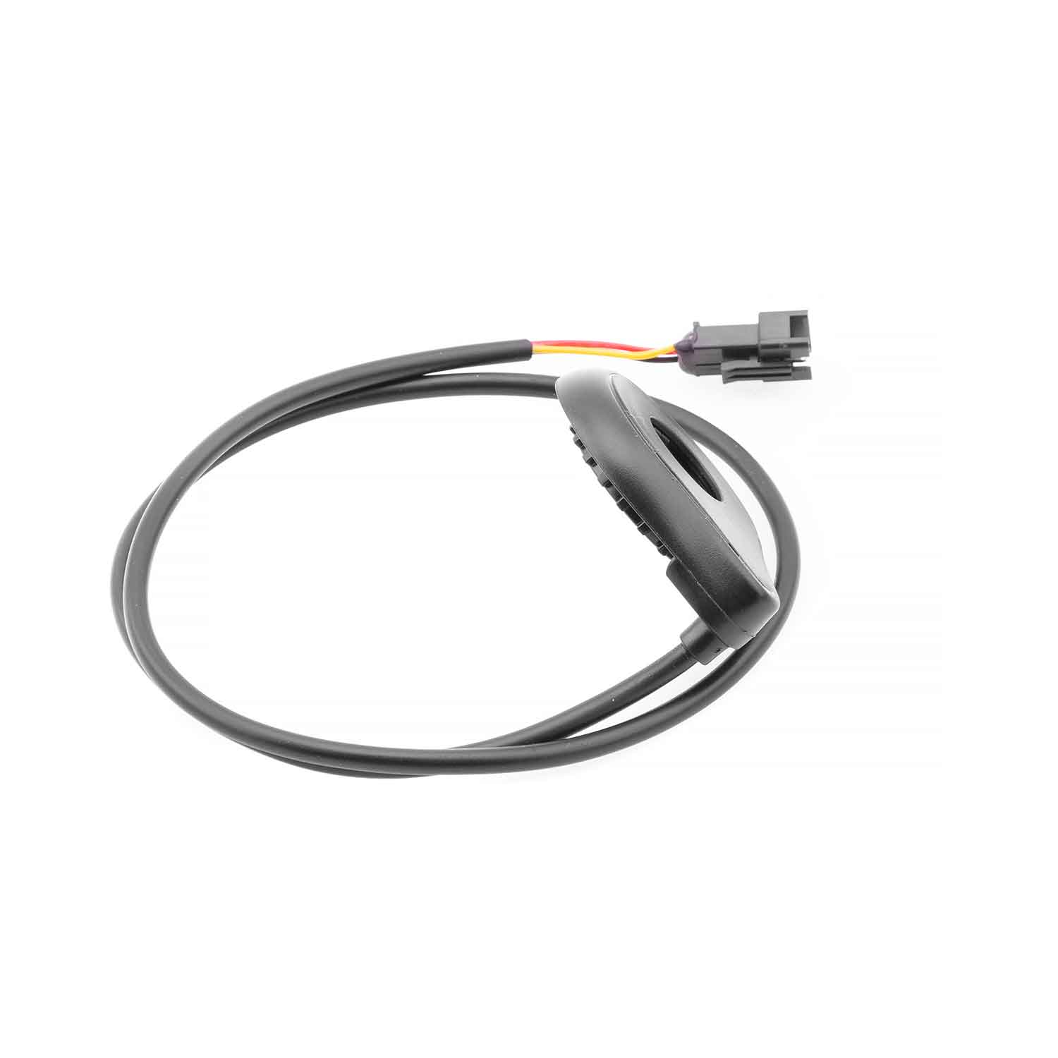 Tritt-Sensor - Passender Tritt-Sensor für das Modell SXT Velox MAX Der Sensor erfasst die manuelle Pedaldrehung und sorgt für die entsprechende Motor-Unterstützung 3-polige Steckverbindung Abmessung Sensor: Länge: 55 mm Breite: 43 mm Dicke: 12 mm Innenloc