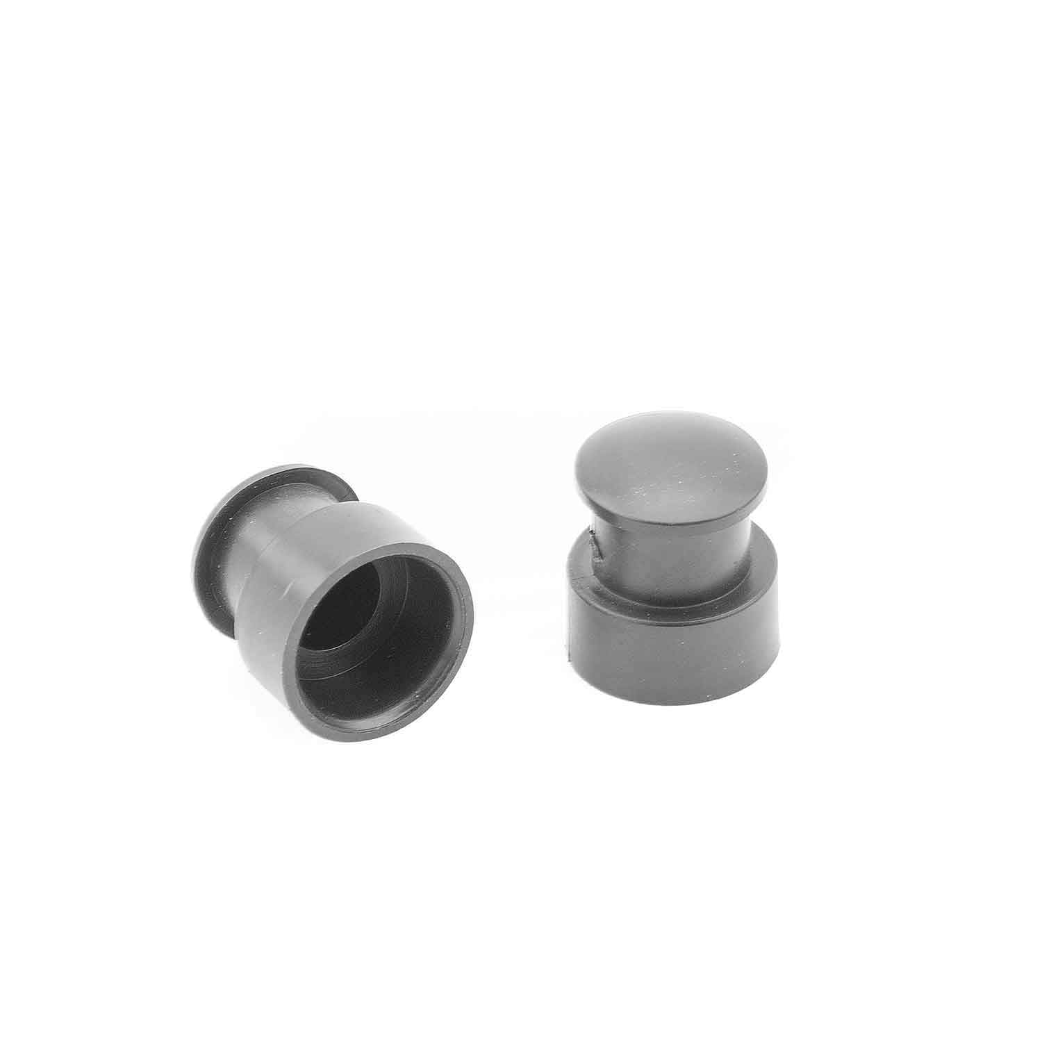 Schutzkappen Set - Passende Schutzkappen zur Abdeckung der Befestigungsschrauben des Nabenmotors für das Modell SXT Velox MAX Set besteht aus zwei identischen Schutzkappen, von denen eine mit einer Öffnung für das Motor-Verbindungskabel versehen ist Mater