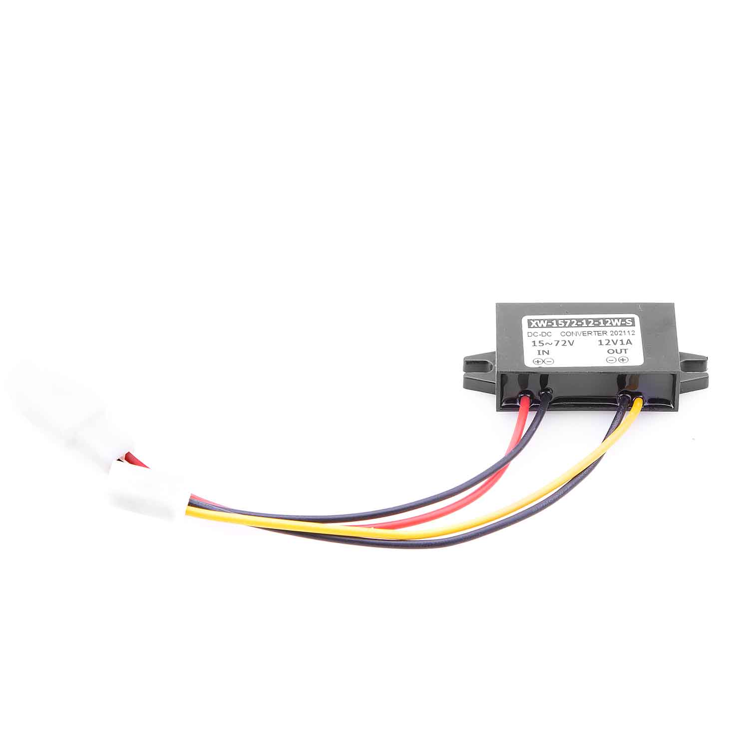 Spannungswandler 12V - Passender Spannungswandler für das Modell SXT Monster EEC Ausgangsspannung: 12V 2x 2-polige Steckverbindung Maße (ohne Kabel): 63 x 27 x 15 mm (Länge x Breite x Höhe) - von SXT-Scooters