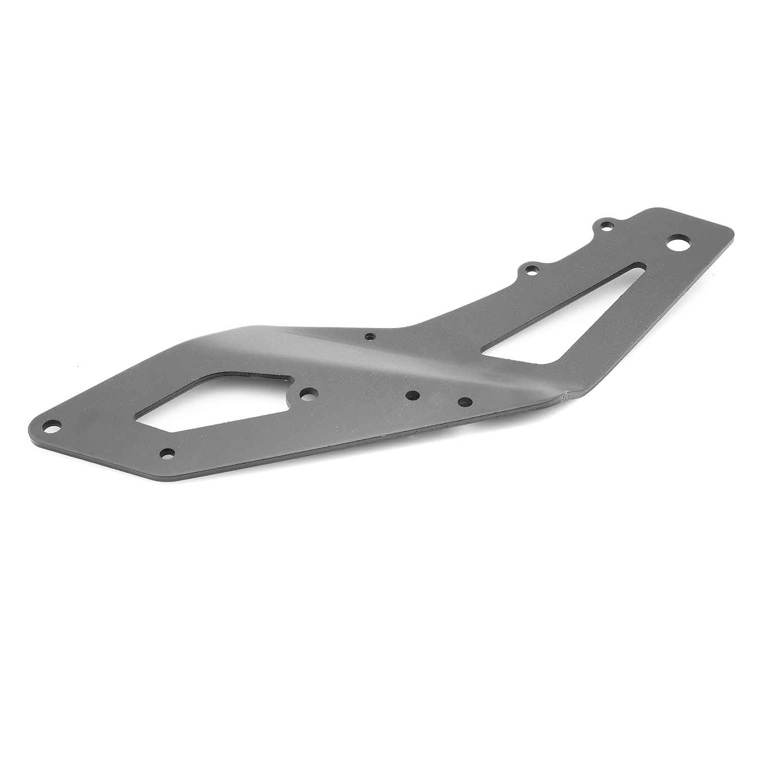 Vordergabel - Zweiteilige Vorderradgabel für die Modelle SXT Monster und SXT Monster EEC Rechte und linke Seitengabel separat bestellbar Material: Eisen Farbton: Schwarz Maße: 370 x 160 x 18 mm (Länge x Breite x Dicke) - von SXT-Scooters