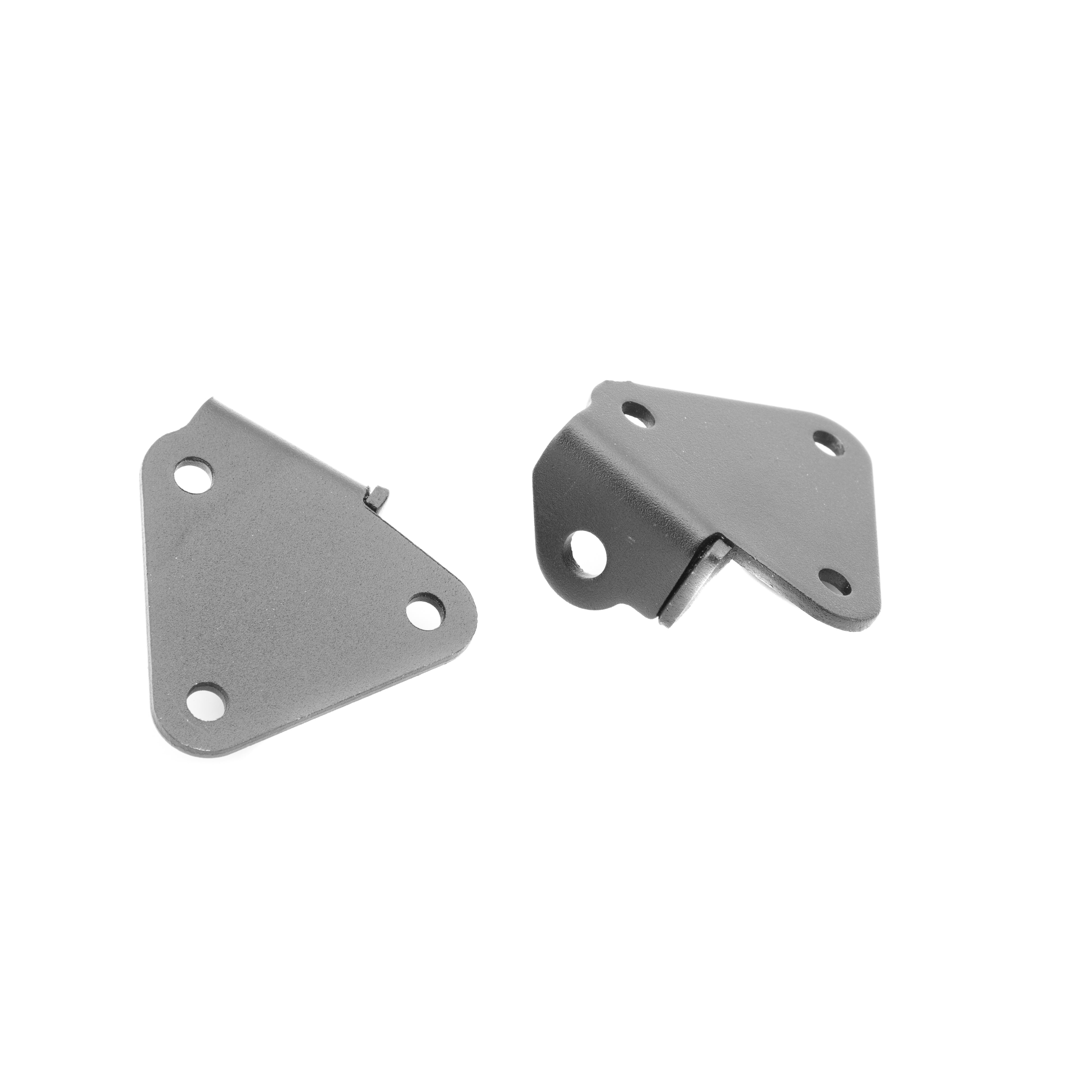 Stützbügel für Trittbrett (Set) - Passende Stützbügel für das Trittbrett Kompatibel mit den Modellen SXT Monster und SXT Monster EEC 2-teiliges Set bestehend aus linken und rechten Stützbügel Material: Eisen Farbton: Schwarz Maße: 62 x 62 x 26 mm (Länge x