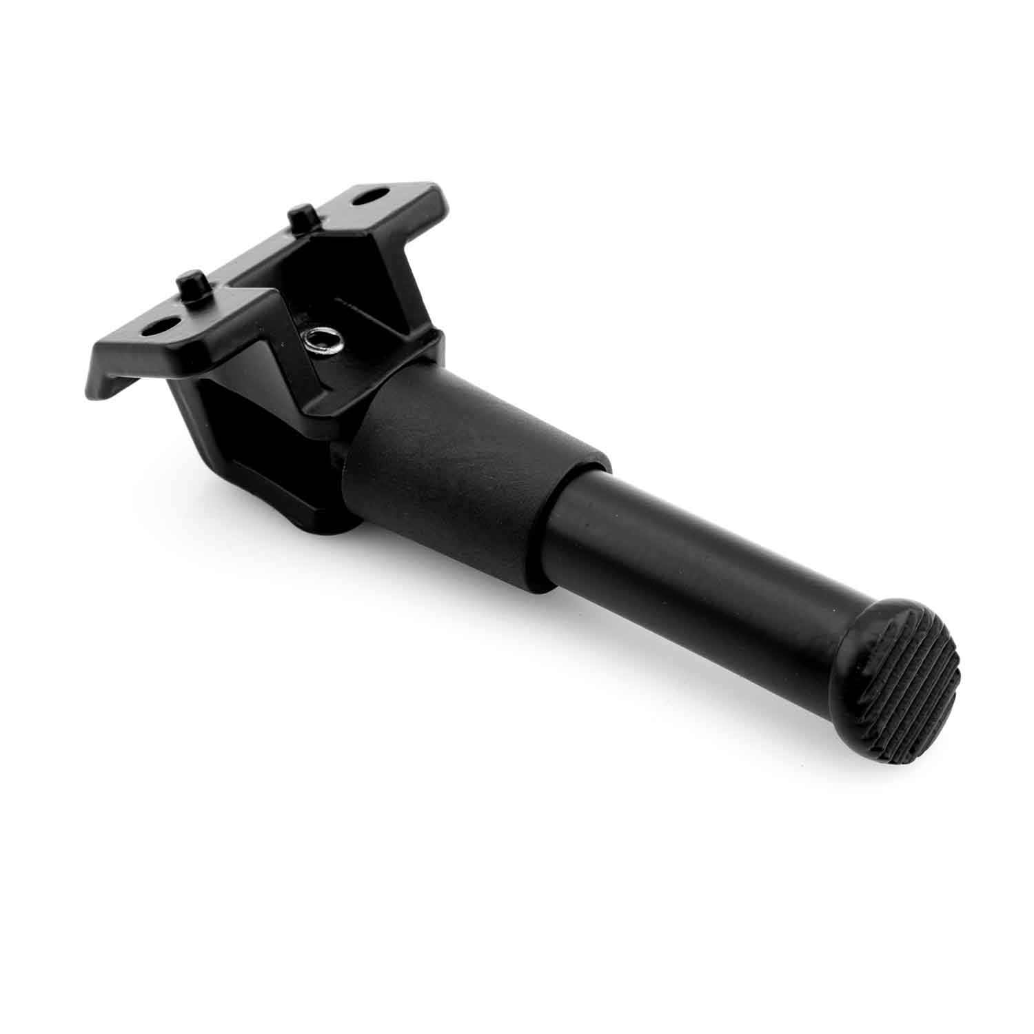 Seitenständer - Passender Seitenständer für das Modell Scotex H20 Material: Aluminium Farbton: Schwarz Maße: 117 x 52 x 36 mm (Länge x Breite x Tiefe) - von SXT-Scooters