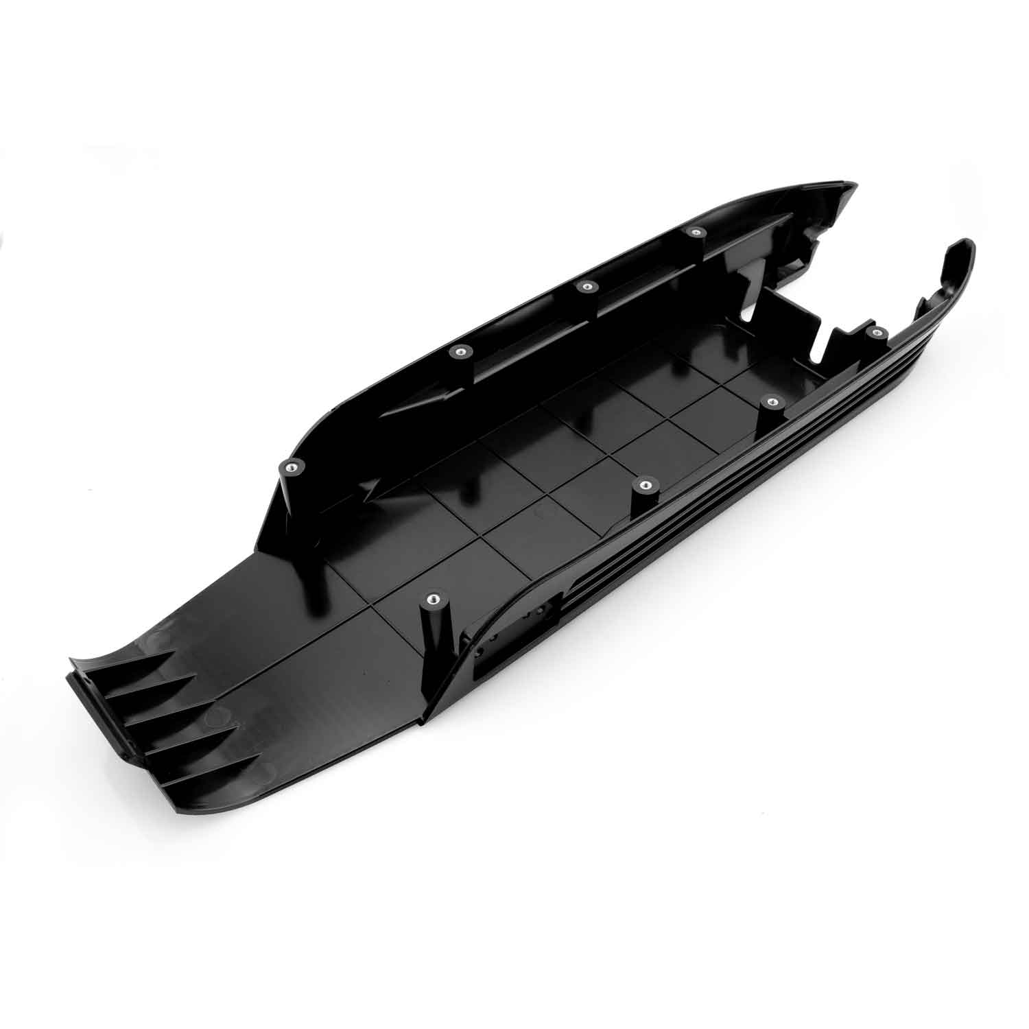 Rahmenabdeckung unten - Passender Unterboden für das Modell Scotex H20 Material: Kunststoff Farbton: Schwarz Maße: 620 x 180 x 60 mm (Länge x Breite x Höhe) - von SXT-Scooters