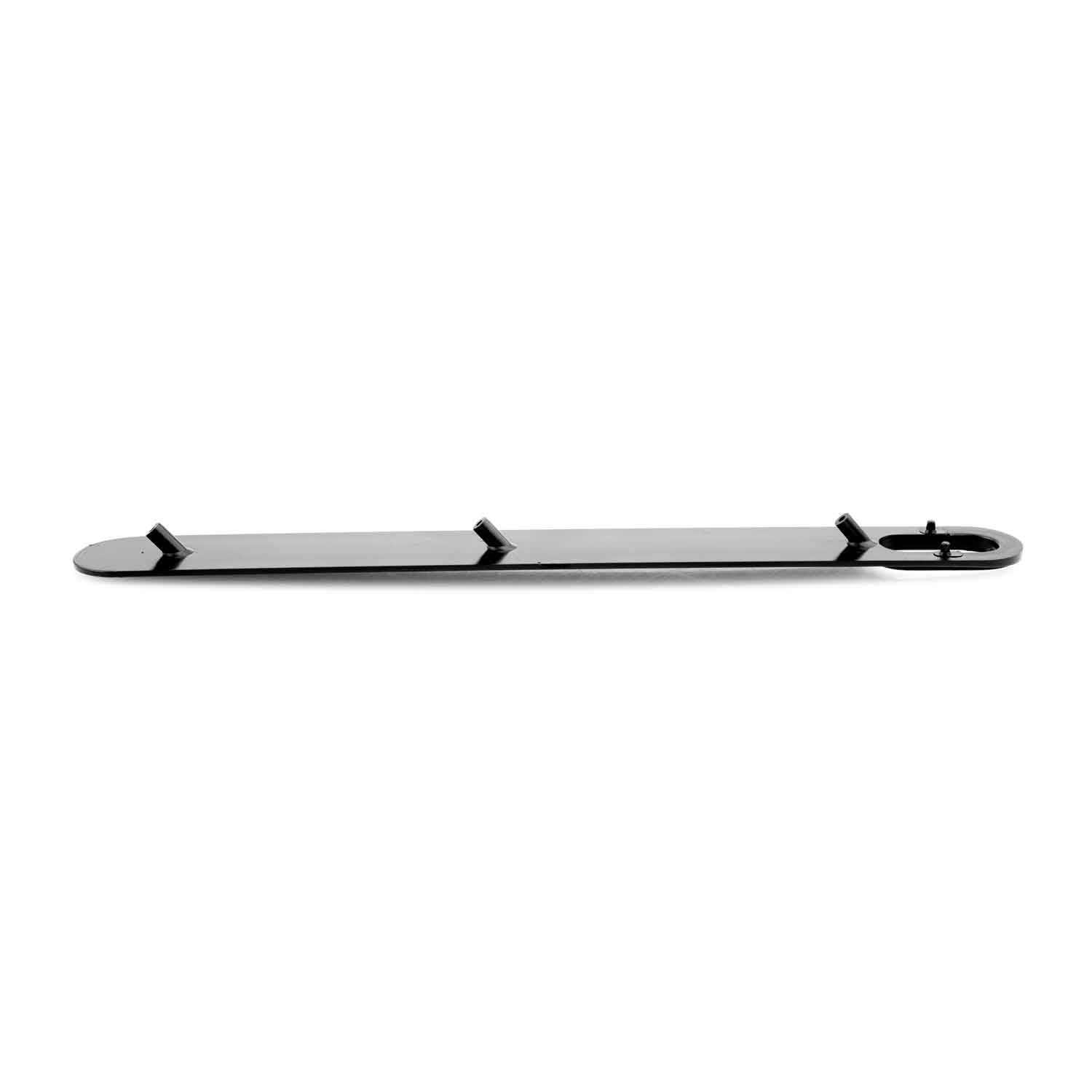 Abdeckung Ladebuchse - Passende Kunststoffblende für die Ladebuchse Kompatibel mit dem Modell Scotex H20 Farbton: Schwarz Maße: 240 x 26 x 11 mm (Länge x Breite x Tiefe) - von SXT-Scooters