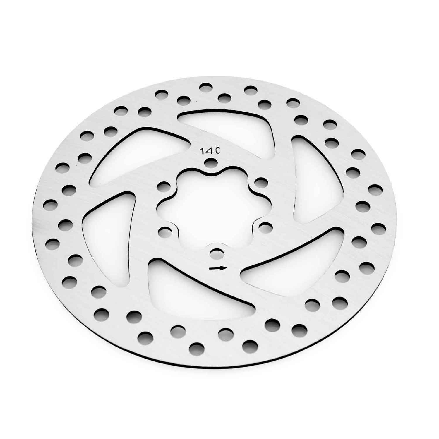 Bremsscheibe - Passende Bremsscheibe für das Hinterrad Kompatibel mit dem Modell Scotex H20 Durchmesser: Ø 140 mm - von SXT-Scooters
