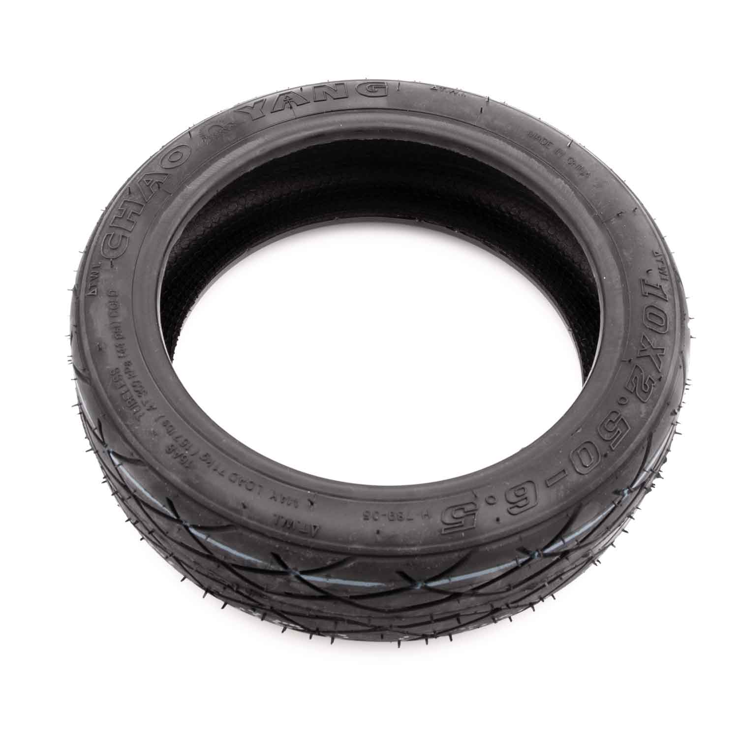 Reifen 10x2.50-6.5 - Passender Luftkammerreifen für das Modell Scotex H20 Mit Straßenprofil Reifengröße: 10x2.50-6.5 Hinweis: Der passende Schlauch ist unter der Artikelnummer SP1571 erhältlich. - von SXT-Scooters