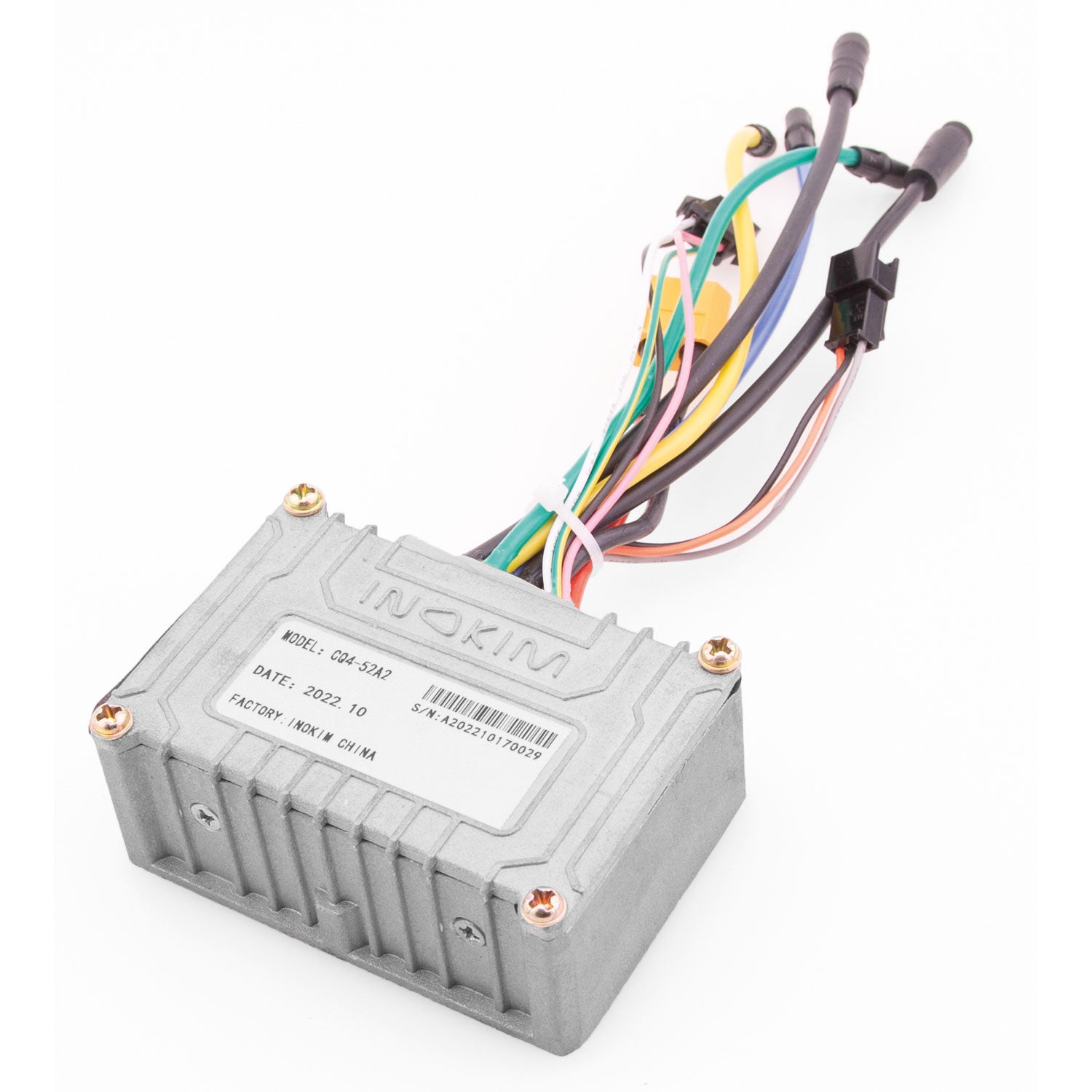 Steuergerät 48V / 500W - der Lieferumfang beinhaltet: 1x Steuergerät (nur für die Buddy PRO eKFV-Version) Technische Daten: Ausgangsspannung: 48,0 Volt 500 Watt Maße: 8,0x 5,5x 3,5 cm (LxBxH) - von SXT-Scooters
