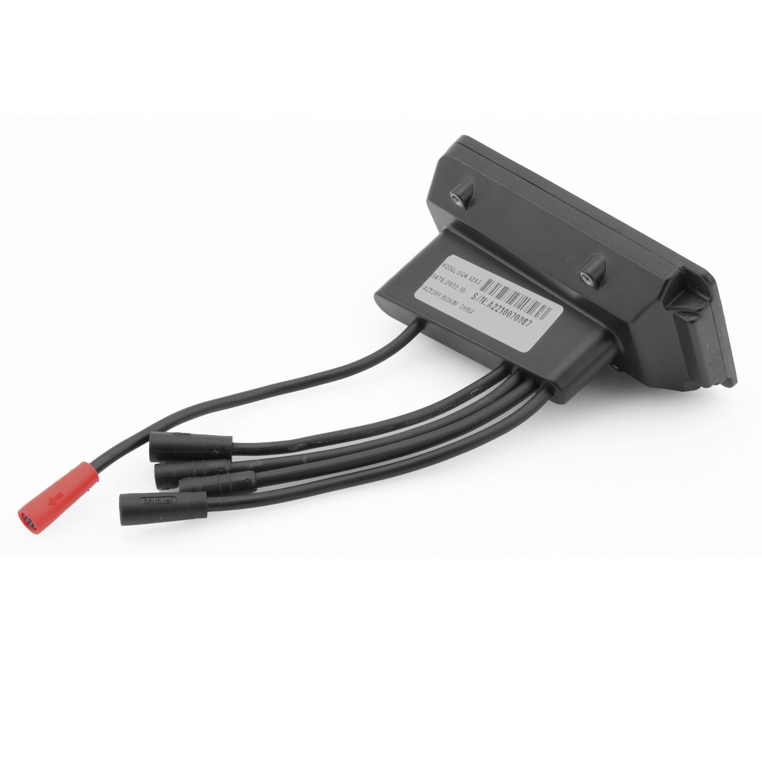 Display 48V - LCD-Display mit Tachoanzeige Maße: 10,5 x 5 x 4,5 cm (Länge x Breite x Höhe) Kompatibel mit dem Modell SXT Buddy PRO eKFV - von SXT-Scooters