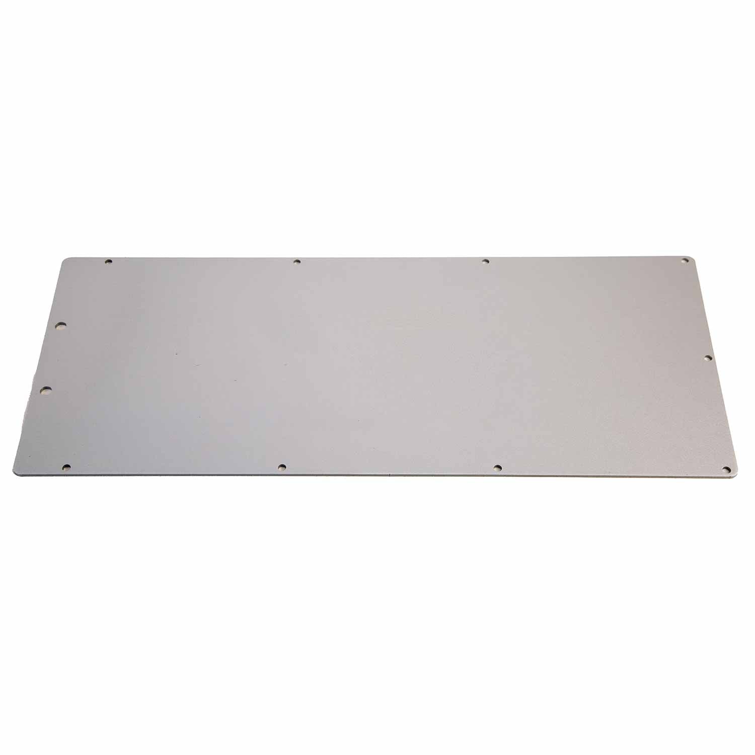 Akkuabdeckung - Passende Abdeckung zum Akkufach für das Modell SXT Buddy PRO eKFV Material: Aluminium Farbton: Silber Maße: 383 x 160 mm (Länge x Breite) - von SXT-Scooters
