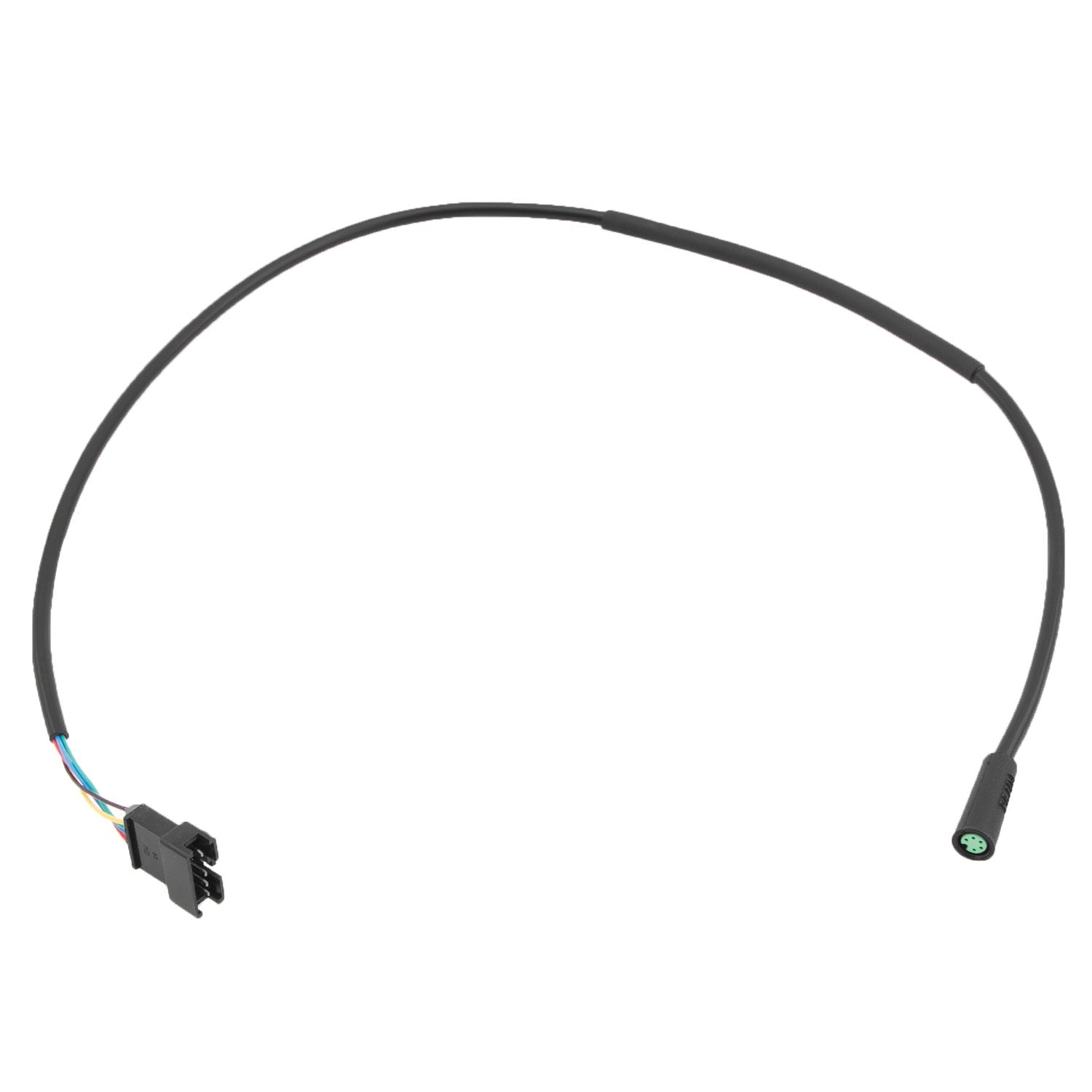 Kommunikationskabel (Rahmen) - Kommunikationskabel zwichen Display und Steuergerät für Scotex H10 Kabel verläuft durch den Rahmen Fünfpolige Steckverbindungen Länge: 86.5 cm - von SXT-Scooters