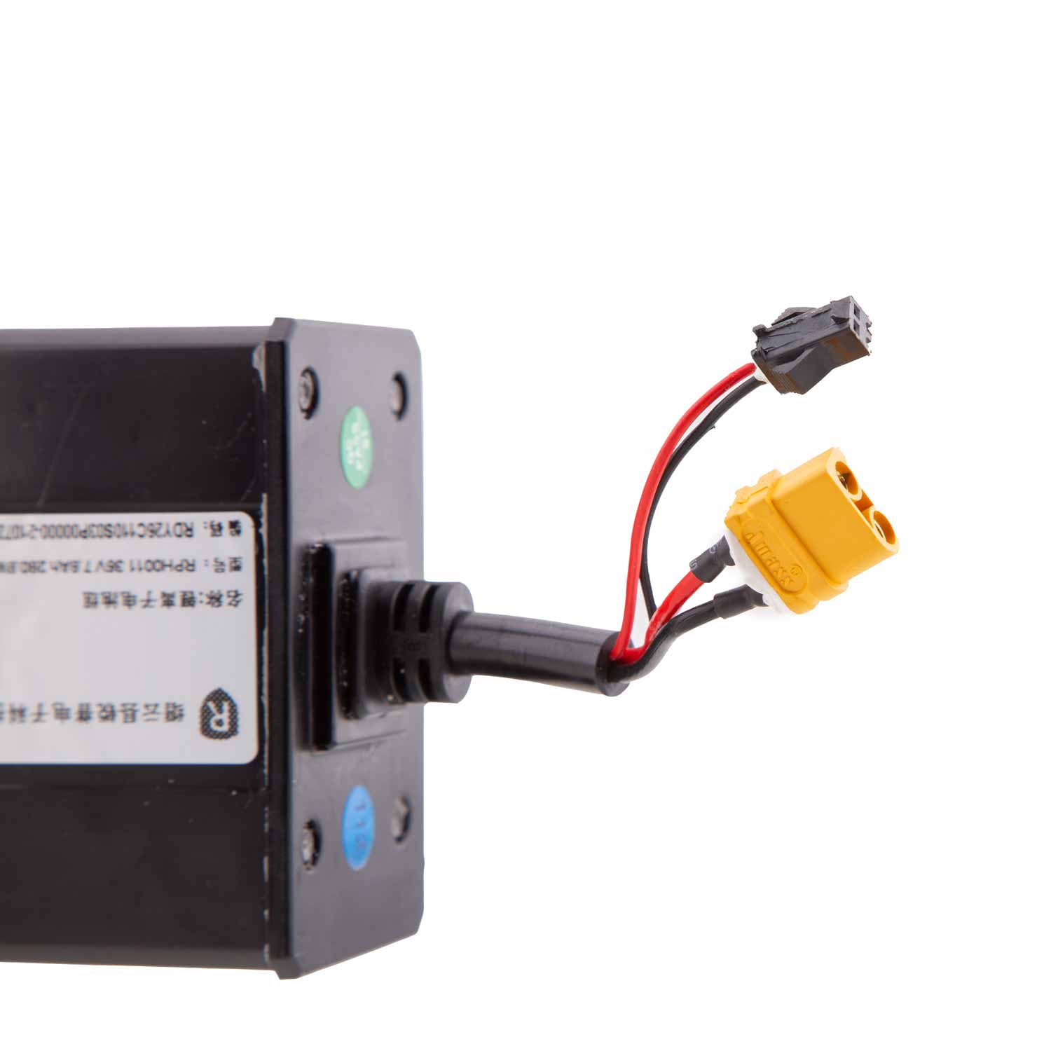Lithium-Ionen-Akku 36V / 7,8Ah - Passender Lithium-Ionen-Akku für das SXT TITO Modell Spannung: 36V Kapazität: 7,8Ah (280,8Wh) Maße: 33,0 x 8,0 x 4,5 cm (L x B x H) - von SXT-Scooters