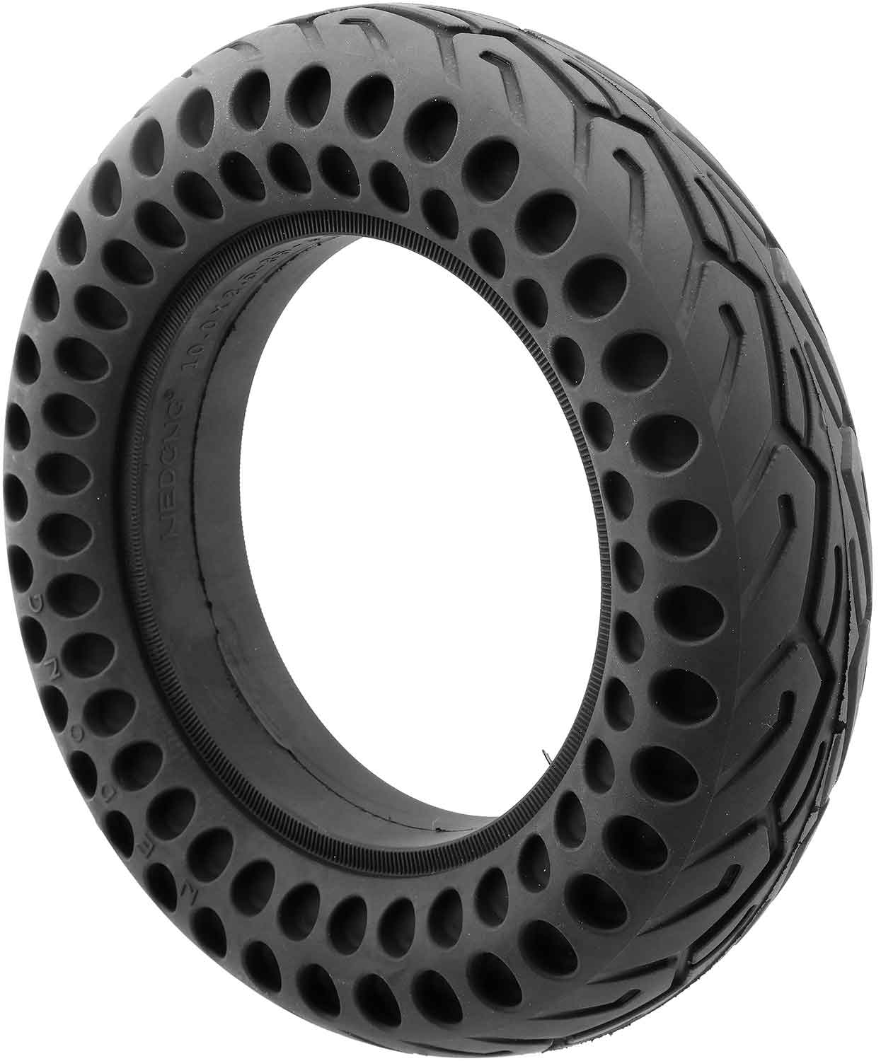 Honeycomb Reifen 10.0 x 2.5 - der Lieferumfang beinhaltet: 1x Honeycomb Reifen Technische Daten: Reifengröße: 10.0 x 2.5 | 35 - 4 Außendurchmesser: 245,5 mm Innendurchmesser: 156,5 mm Reifenbreite: 50,0 mm Breite Felgennut: 35.0 mm Tiefe Felgennut: 7,0 mm