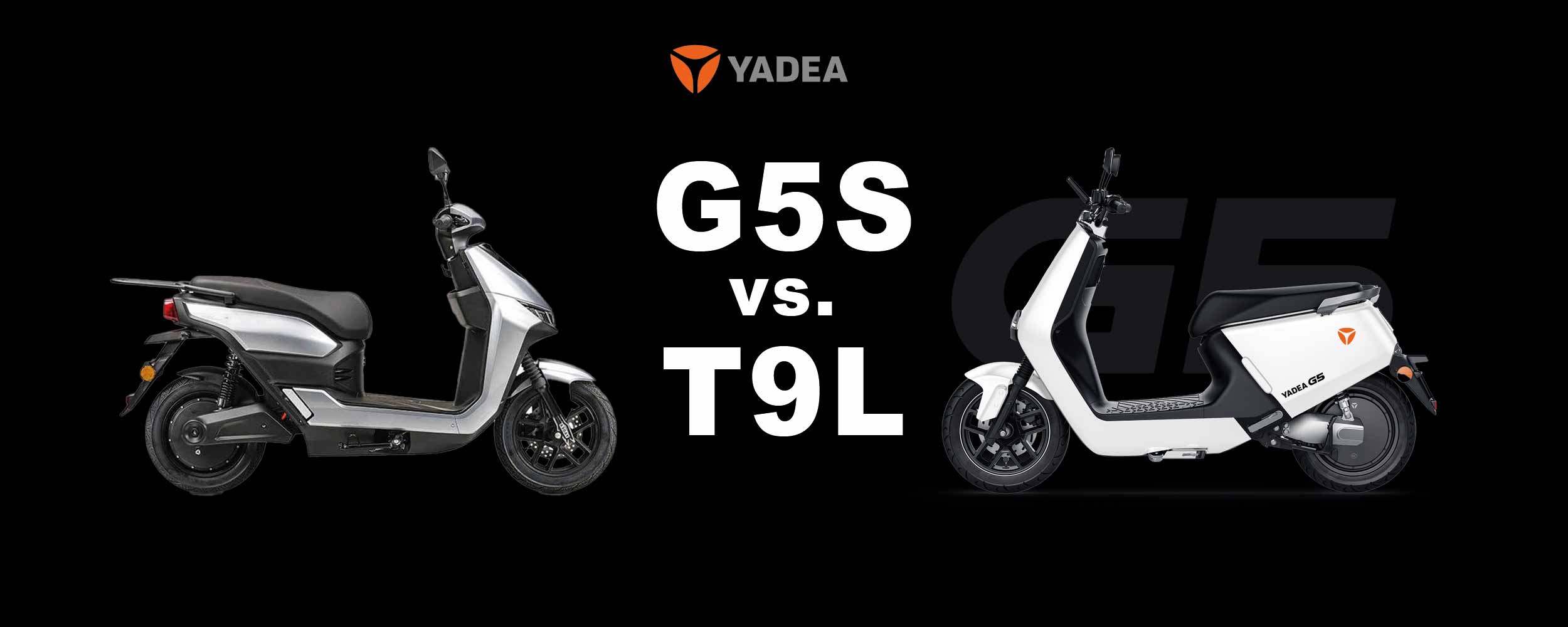 Vergleich der E-Roller: Yadea G5S vs. Yadea T9L