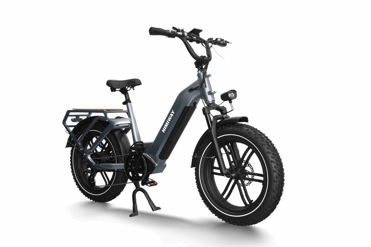 Effiziente Lebensmittelzustellung mit dem Himiway E-Bike Nutze das Himiway Elektro Bike für mühelose Lebensmittel- und Paketlieferungen. Hohe Reichweite und Tragfähigkeit. SXT-Scooters