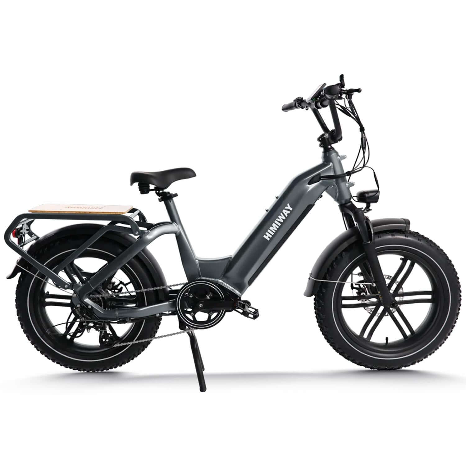 Effiziente Lebensmittelzustellung mit dem Himiway E-Bike Nutze das Himiway Elektro Bike für mühelose Lebensmittel- und Paketlieferungen. Hohe Reichweite und Tragfähigkeit. SXT-Scooters