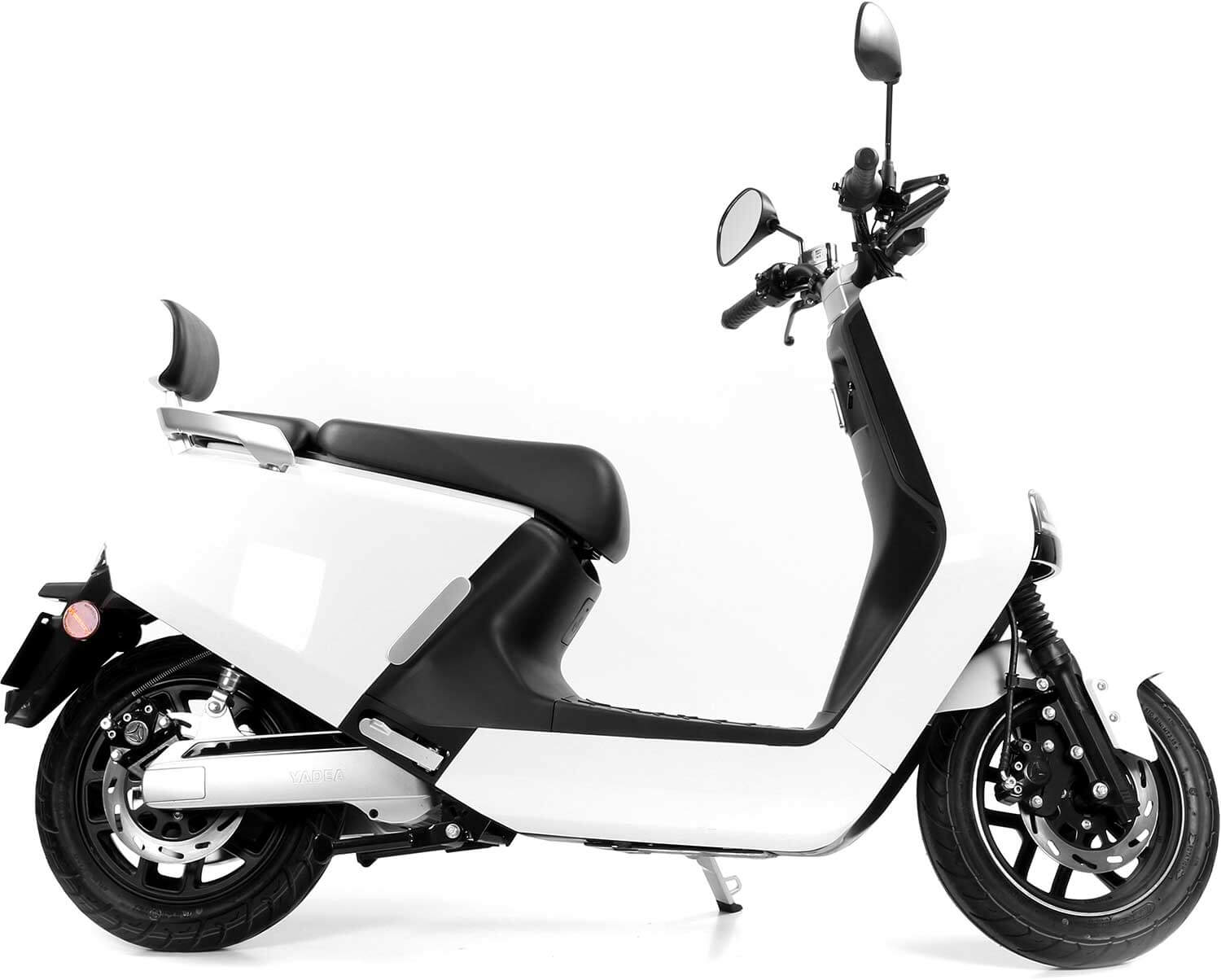 E-Roller Yadea G5 S: Schnell, effizient und kostensparend Fahre den E-Roller Yadea G5 S mit bis zu 80 km/h. Spar Geld und Zeit beim täglichen Pendeln. Ideal für Stadtfahrten und Einkäufe. SXT-Scooters