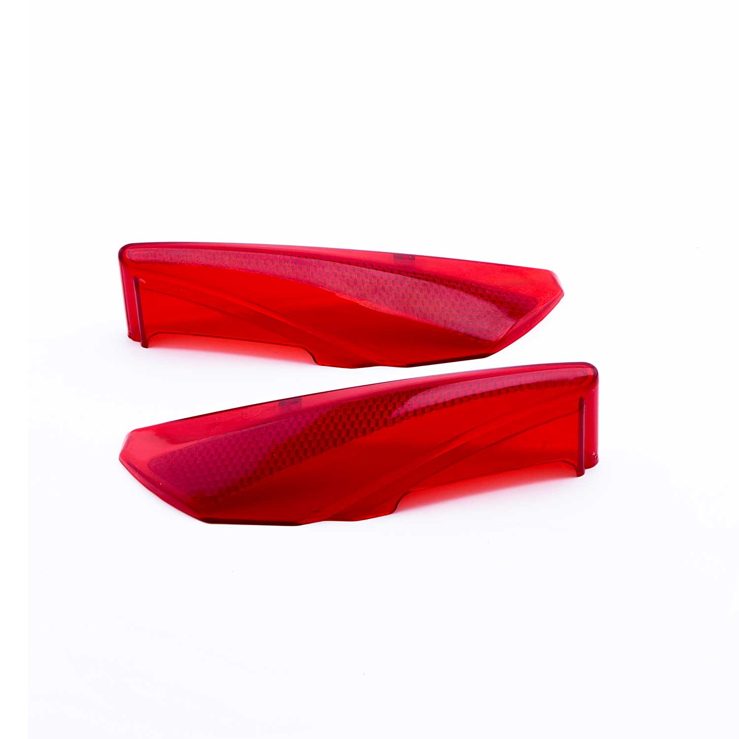 Seitliche Reflektor Abdeckung (Set) - Seitliche Reflektorabdeckung für die Vorder- oder Hinterseite 2 Reflektoren im Set enthalten Geeignet für die Modelle SXT Light Plus & SXT Light Plus V Material: Kunststoff - von SXT-Scooters