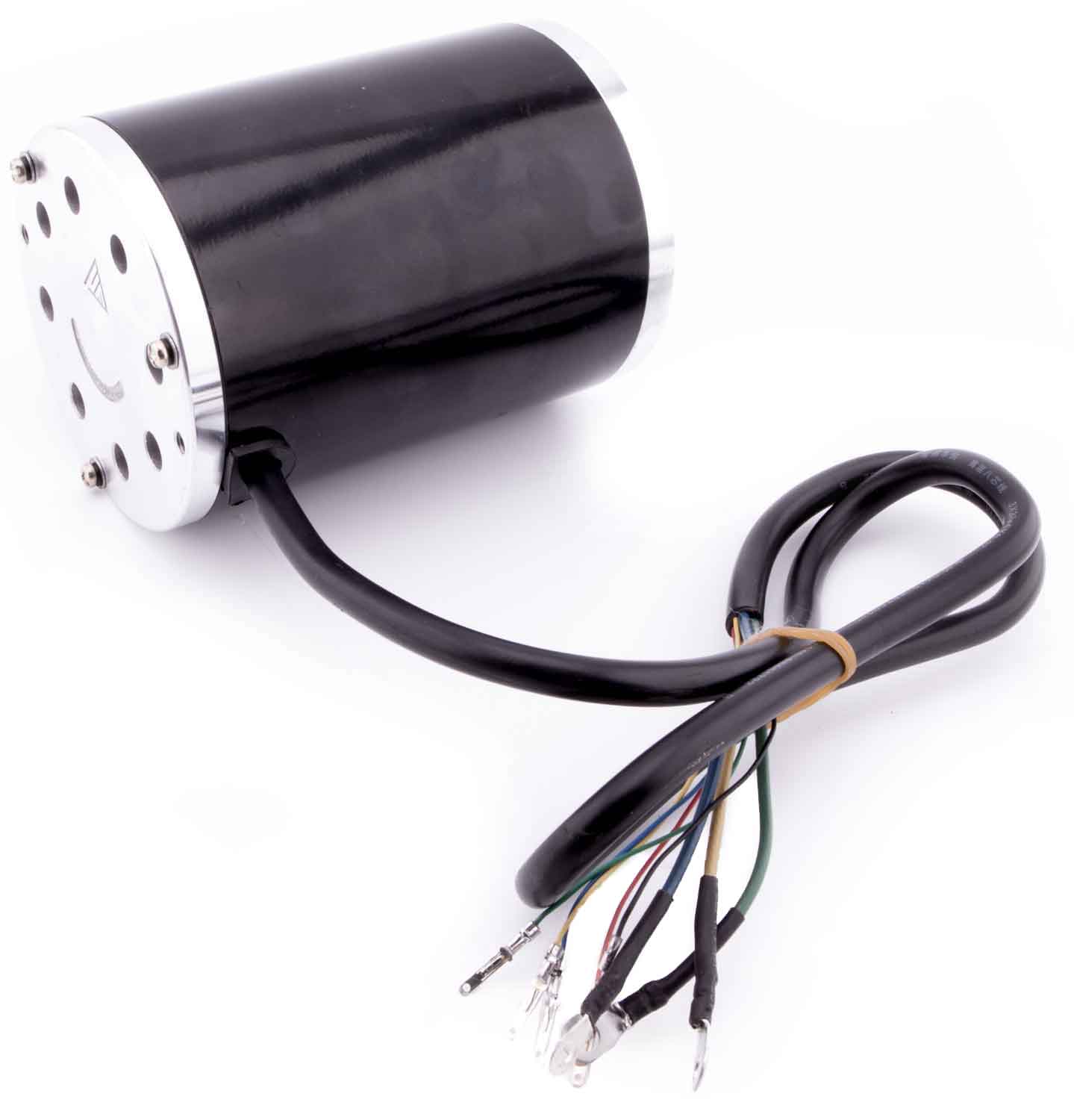 Bürstenloser Elektromotor 48V / 1600W - 1600 Watt Antriebsmotor ohne Kohlenbürsten Kompatibel mit dem Modell SXT 1600XL Ersatzteil aus unserem Tuning Kit (Artikel SP0205) Länge (ohne Verkabelung): ca. 17,0 cm Durchmesser: 10,2 cm - von SXT-Scooters