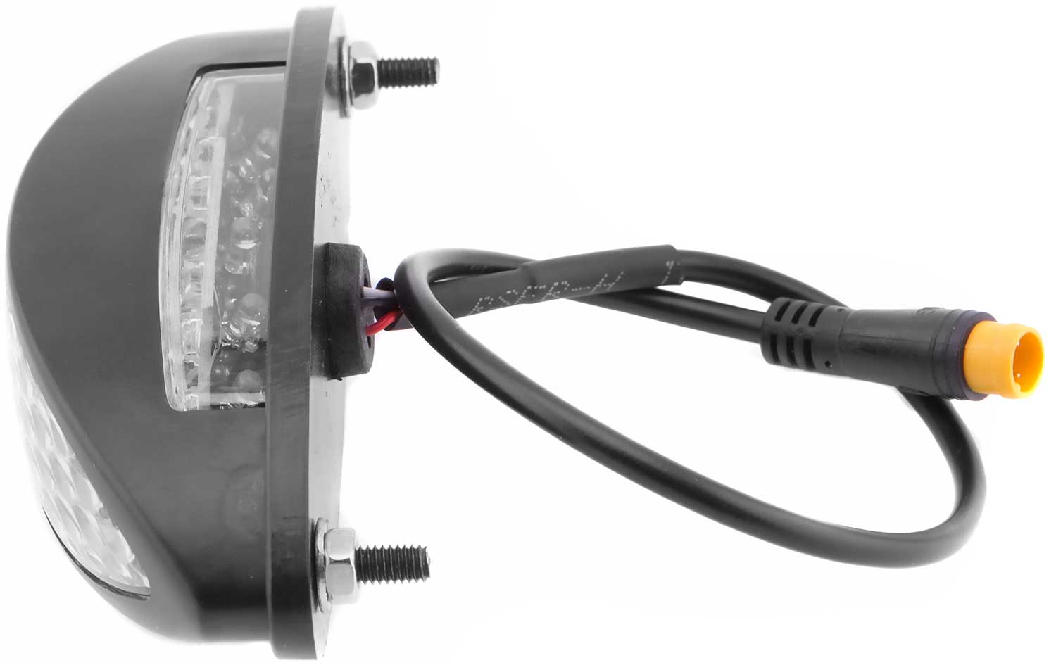 Rücklicht - der Lieferumfang beinhaltet: 1x LED-Rücklicht (inklusive 2x Mutter & 2x Unterleggsscheibe) inkl. Verlängerungskabel Technische Daten: 12 Volt Licht für EEC Modelle - von SXT-Scooters