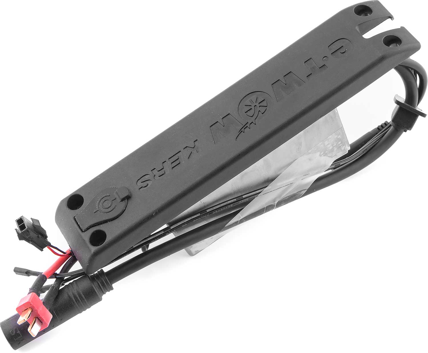 Steuergerät 36V / 500W (eKFV Version) - Passendes Steuergerät für die eKFV-Variante des Modells SXT Light Plus V Steuergerät mit Kühlrippen ist in zwei verschiedenen Farbtönen bestellbar 5-poliger Außenstecker 2-polige Steckverbindung für die Beleuchtung