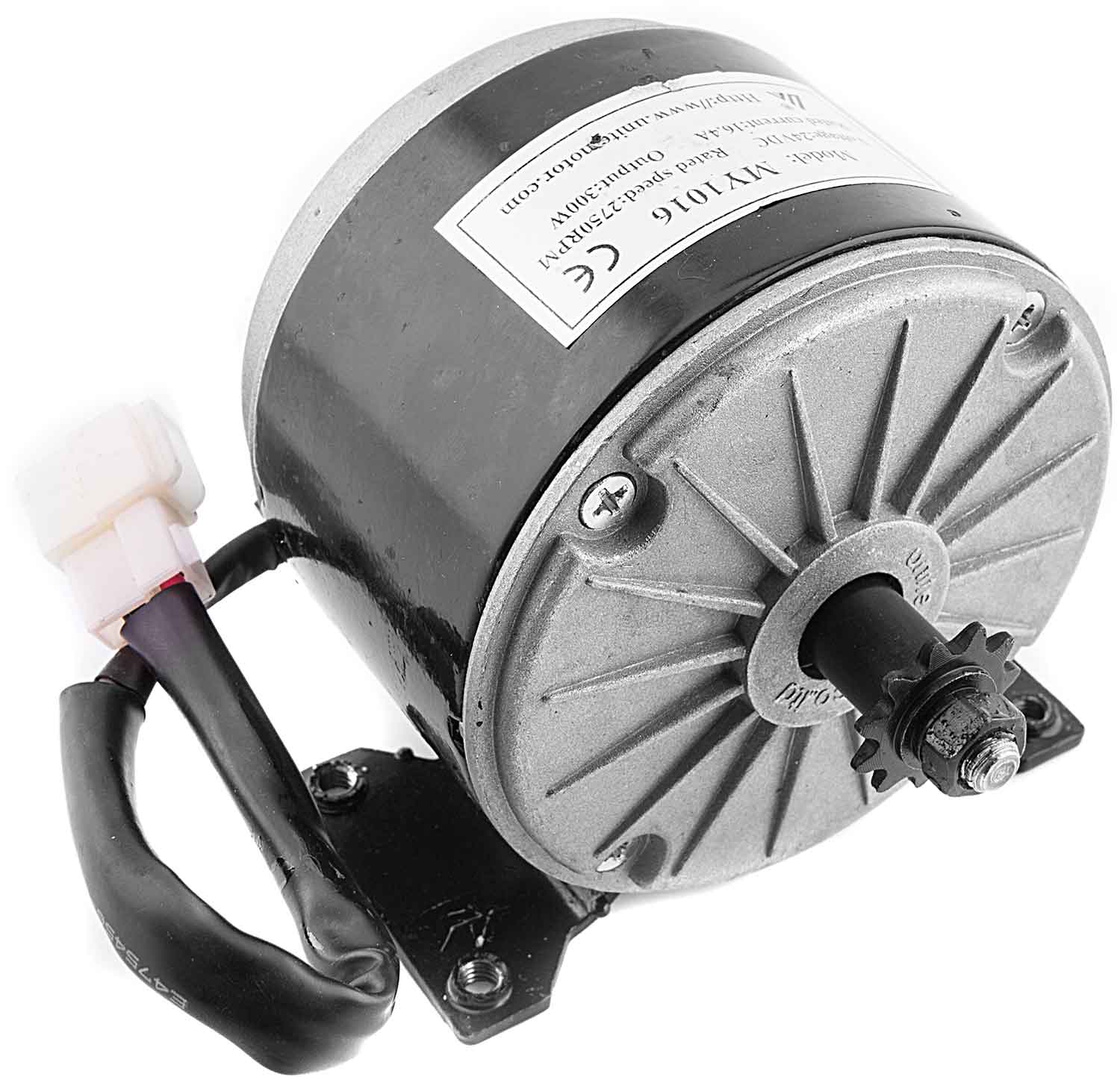Motor 24V / 300W - Passender Motor für das Modell SXT 300 Betriebsspannung: 24V Leistung: 300W Durchmesser: 10,0cm - von SXT-Scooters