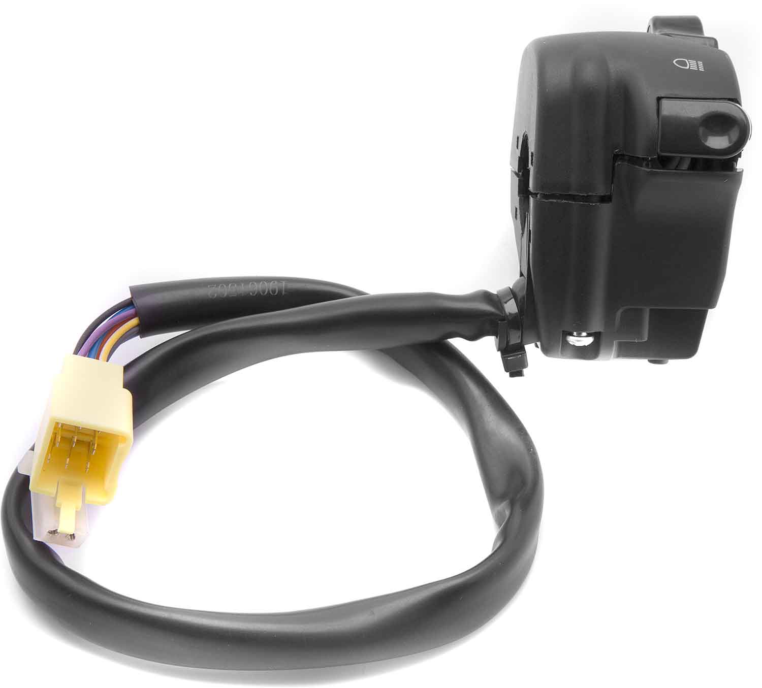 Schalter Hupe / Lichthupe / Fernlicht / Warnblinklicht - passender Schalter für die Hupe, Lichthupe, Abblend-, Fern- und Warnblinklicht für das Modell SXT Raptor V3 Bedieneinheit für die linke Seite 9-polige und 2-polige Steckverbindungen Kabellänge: 47 c