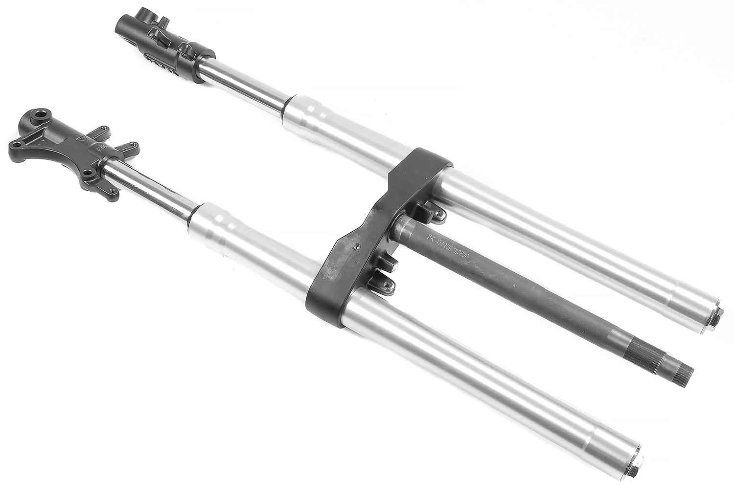 Vordergabel - passende Vorderradgabel für die Modelle SXT Z3 und SXT Raptor V3 "upside down" Federgabel hydraulische Stoßdämpfer Maße: 82,0 x 23,0 cm - von SXT-Scooters