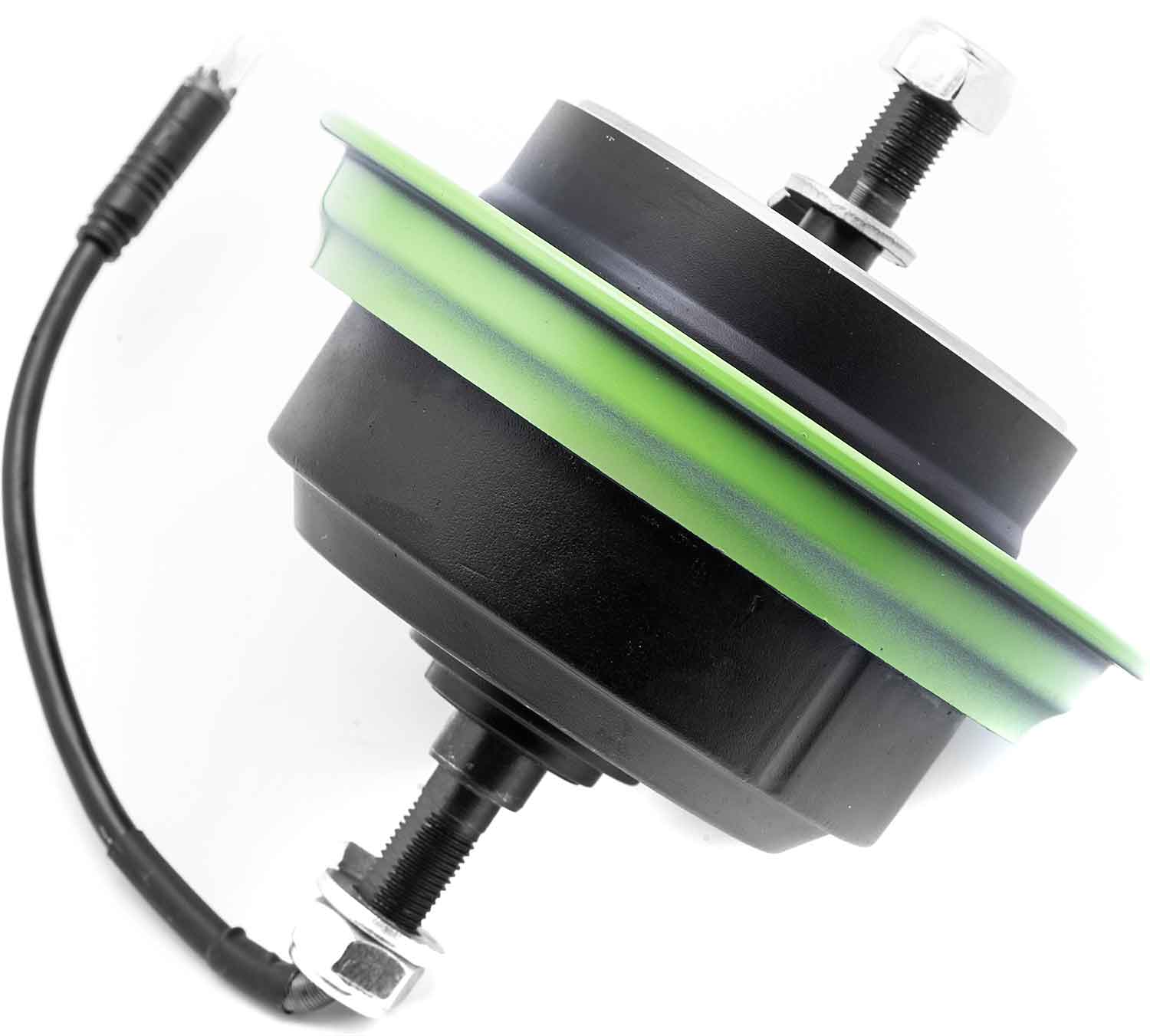 Bürstenloser Nabenmotor 36V / 350W - Passender Nabenmotor für die SXT Buddy V2 - eFKV Variante In den Farben Grün und Weiss erhältlich Ausgangsspannung: 36V Ausgangsleistung: 350W Durchmesser: 15,0 cm - von SXT-Scooters