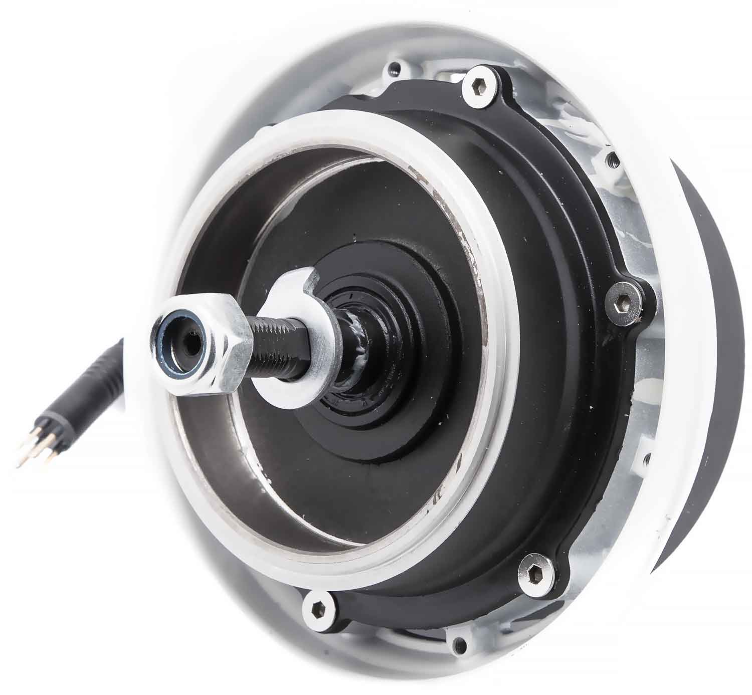 Bürstenloser Nabenmotor 36V / 350W - Passender Nabenmotor für die SXT Buddy V2 - eFKV Variante In den Farben Grün und Weiss erhältlich Ausgangsspannung: 36V Ausgangsleistung: 350W Durchmesser: 15,0 cm - von SXT-Scooters