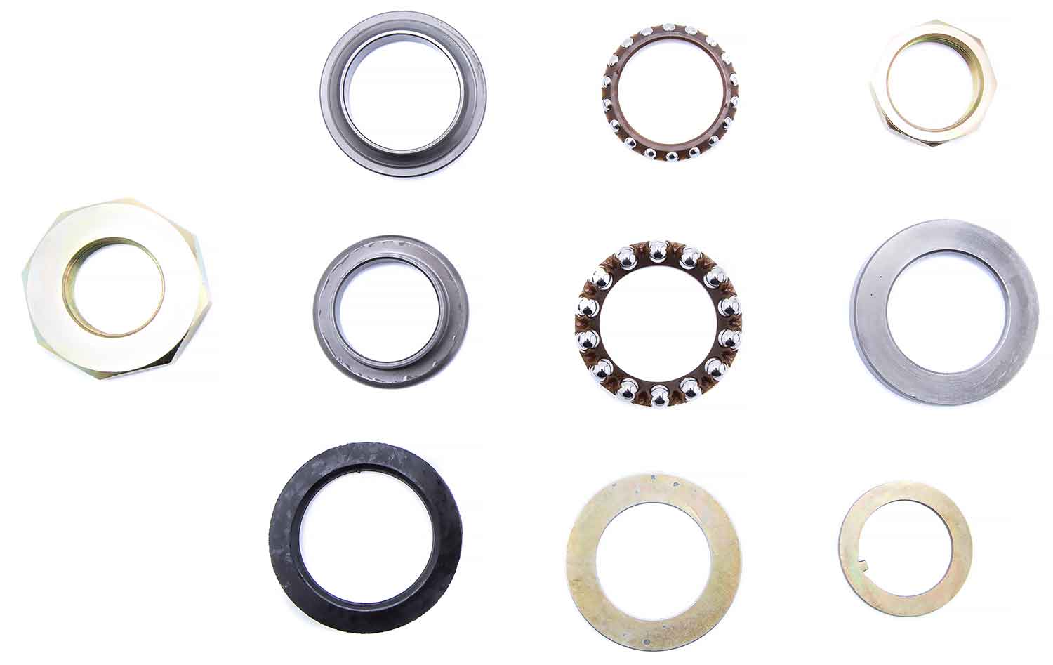 Lenkkopflager Set - passendes Lenkkopflager Set für die Modelle SXT Z3 und SXT Raptor V3 Set bestehend aus 10 Teilen - von SXT-Scooters