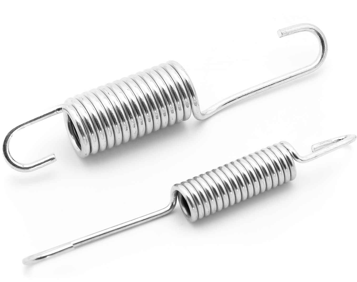 Federsatz - passender Federsatz für den Hauptständer oder Seitenständer der Modelle SXT Z3 und Raptor V3 Federsatz besteht aus zwei Federn (innen und außen) Material: Eisen Länge: SP1012.1 ( Federsatz für Hauptständer ): 10,6 cm SP1012.2 ( Federsatz für S