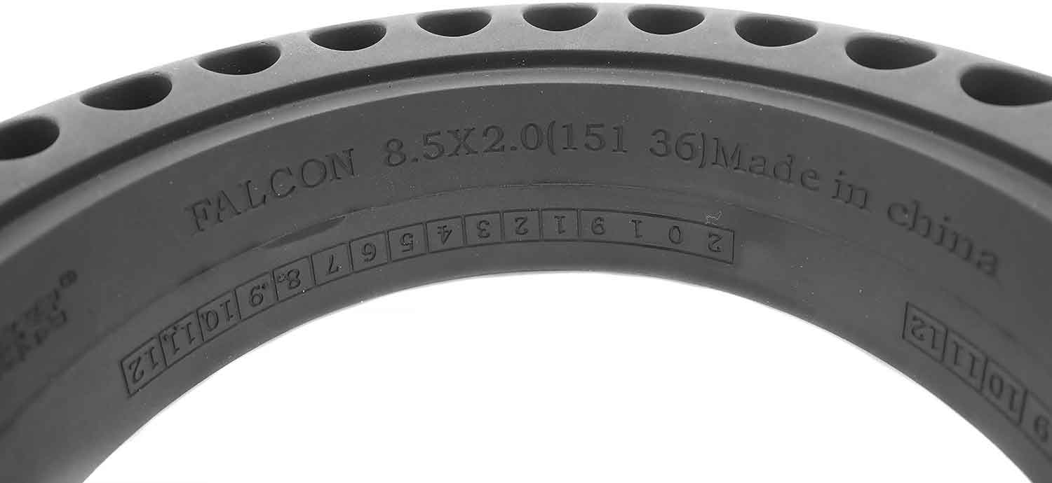 Honeycomb Reifen 8.5 x 2.0 - Passender Honeycomb Reifen für die Modelle SXT Buddy V2 und SXT Buddy V2 - eKFV Bienenwabenförmiges Design Reifengröße: 8.5 x 2.0 Schlauchlos Für das Vorder- und Hinterrad verwendbar Innendurchmesser: 13,3 cm Außendurchmesser: