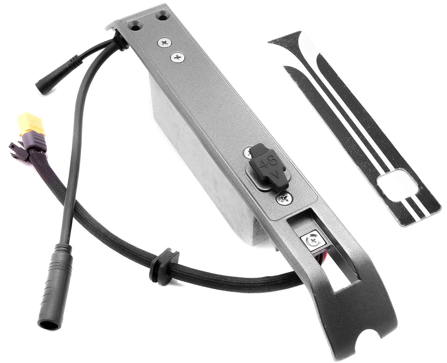 Steuergerät 48V / 700W - Passende Steuereinheit für das Modell SXT Light GT Steuergerät mit Kühlrippen ist in zwei verschiedenen Farbtönen bestellbar 5-poliger Außenstecker Betriebsspannung: 48V Leistung: 700W Maße: 26,3 x 3,8 x 5,5 cm (Länge x Breite x T