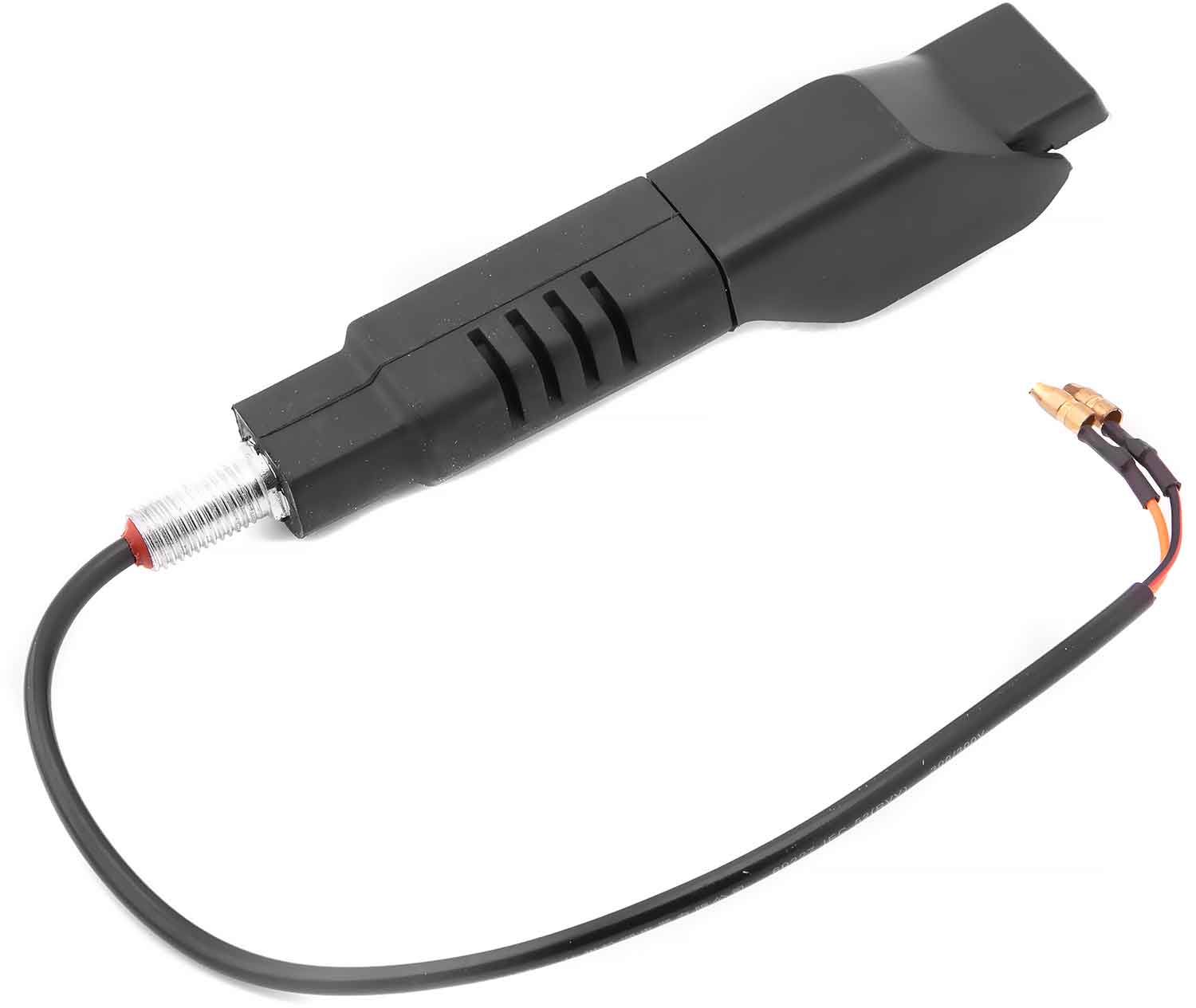 LED Blinker links - Passender Blinker zur linken Seite für das Modell SXT Yadea G5 2-polige Steckverbindung Maße (ohne Kabel): 135 x 30 x 30 mm (Länge x Breite x Tiefe) Kabellänge: 260 mm - von SXT-Scooters